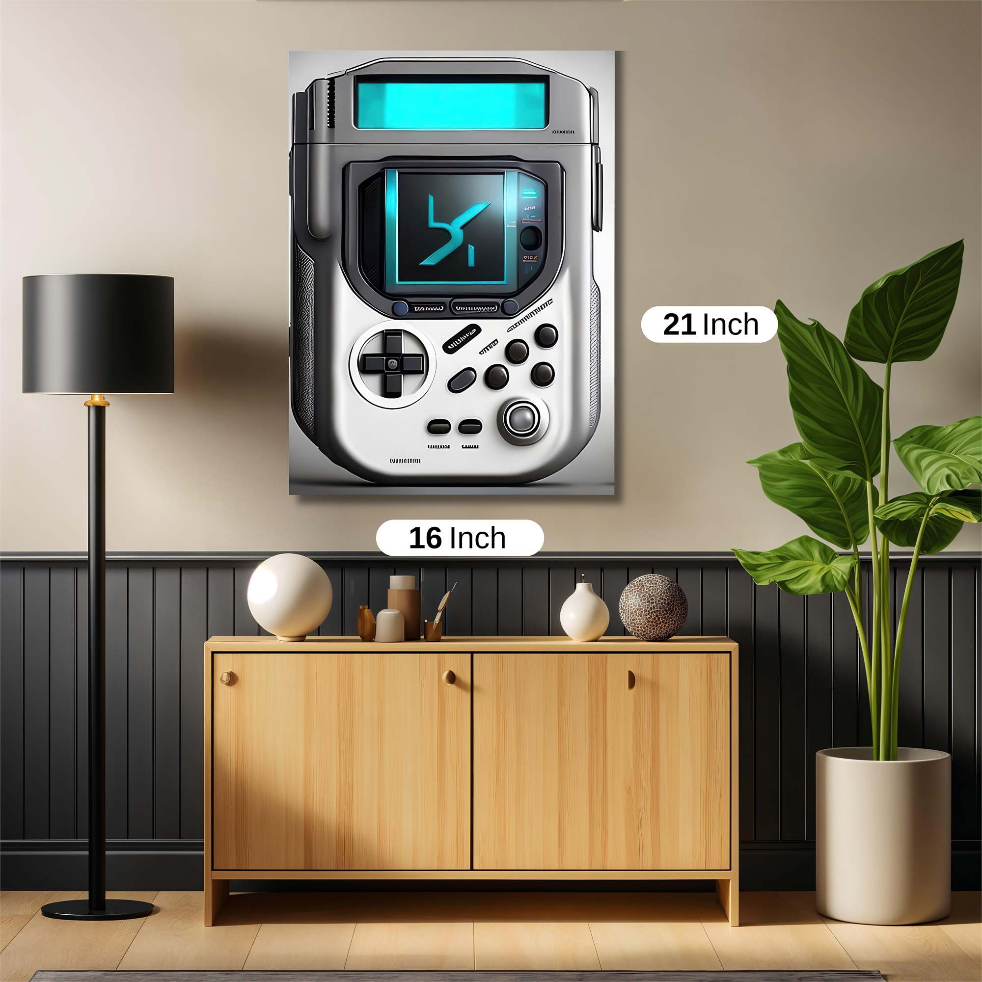 Pixel Pulse Safe Wall Magnetic / M