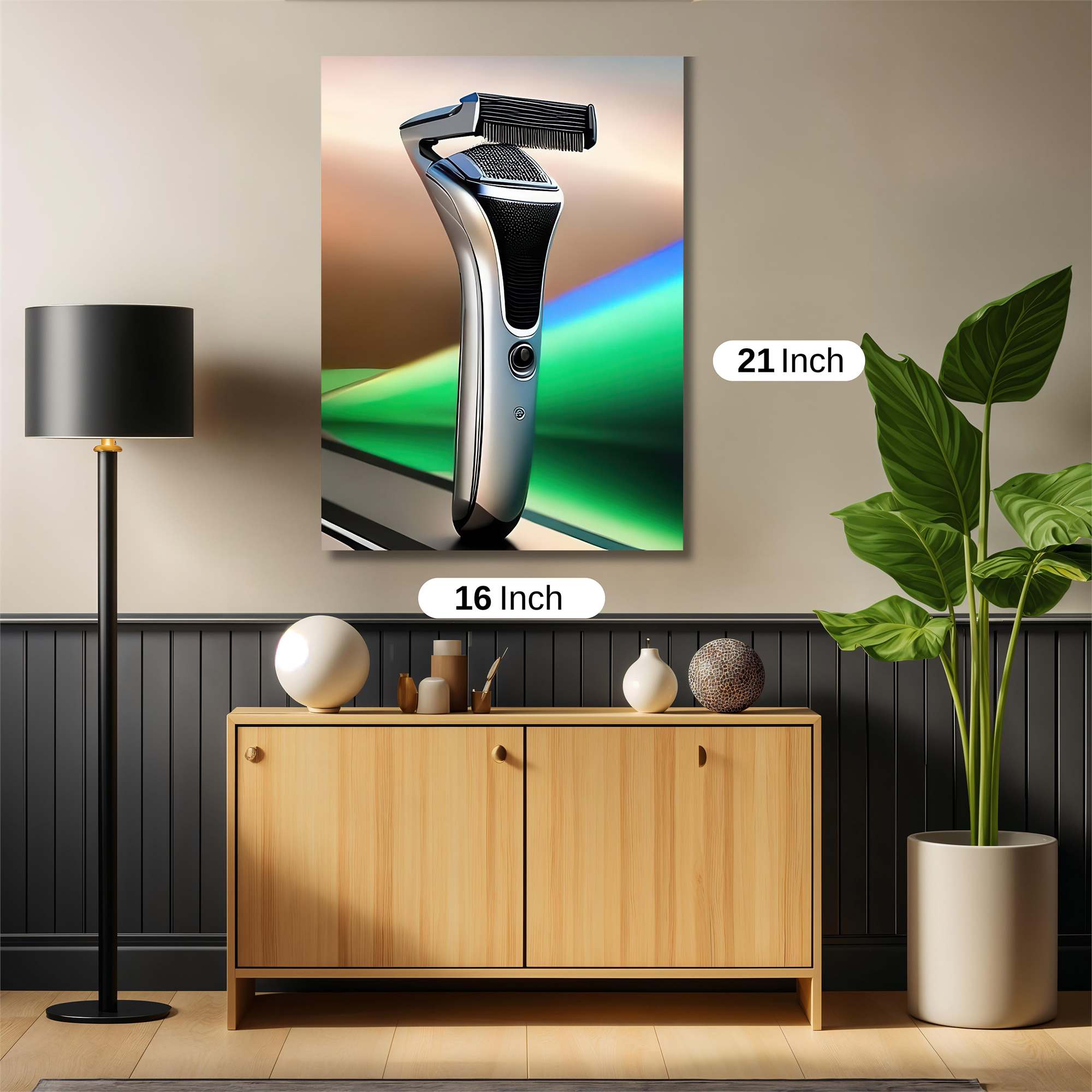Shaver Serenity Safe Wall Magnetic / M