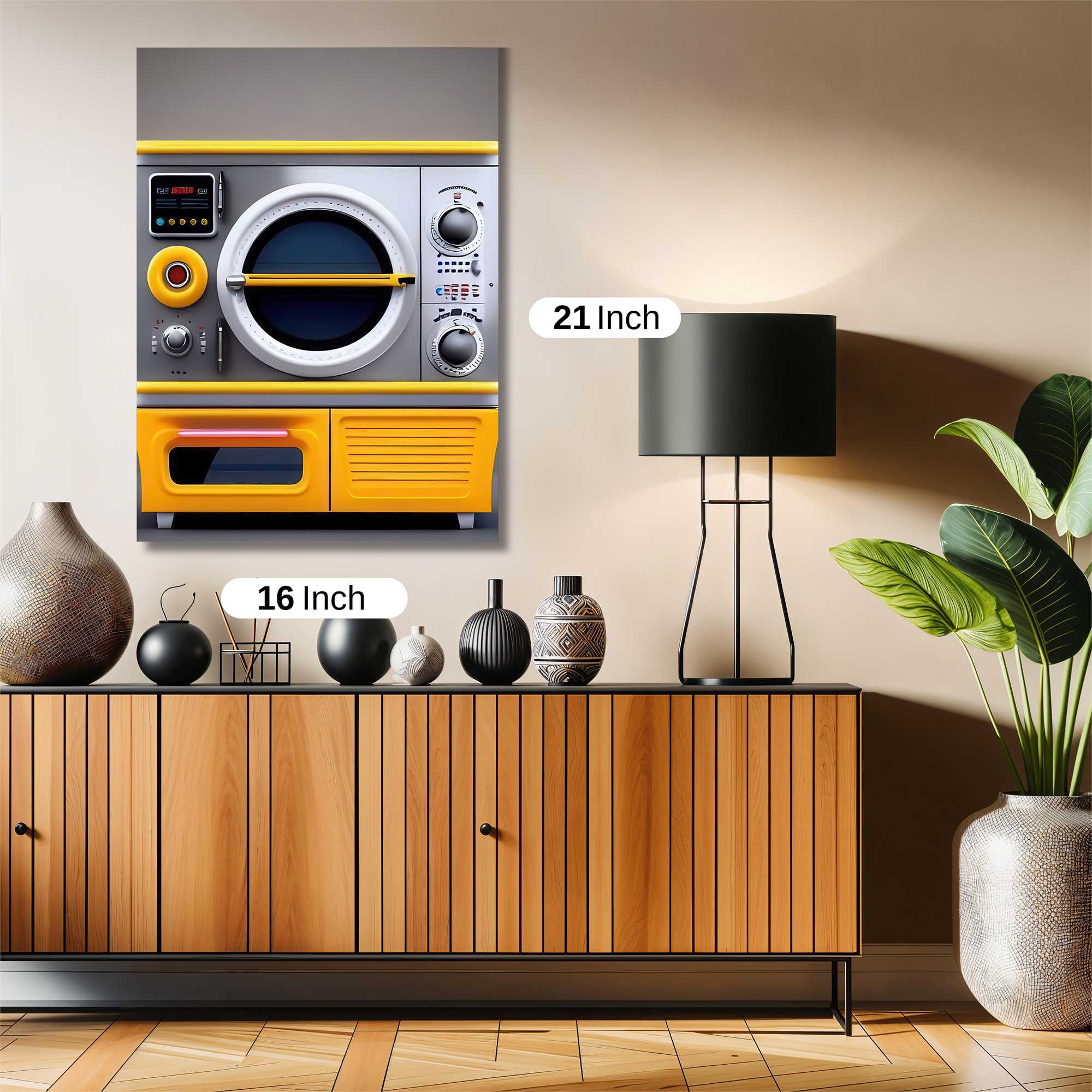 Retro Oven Safe Wall Magnetic / M