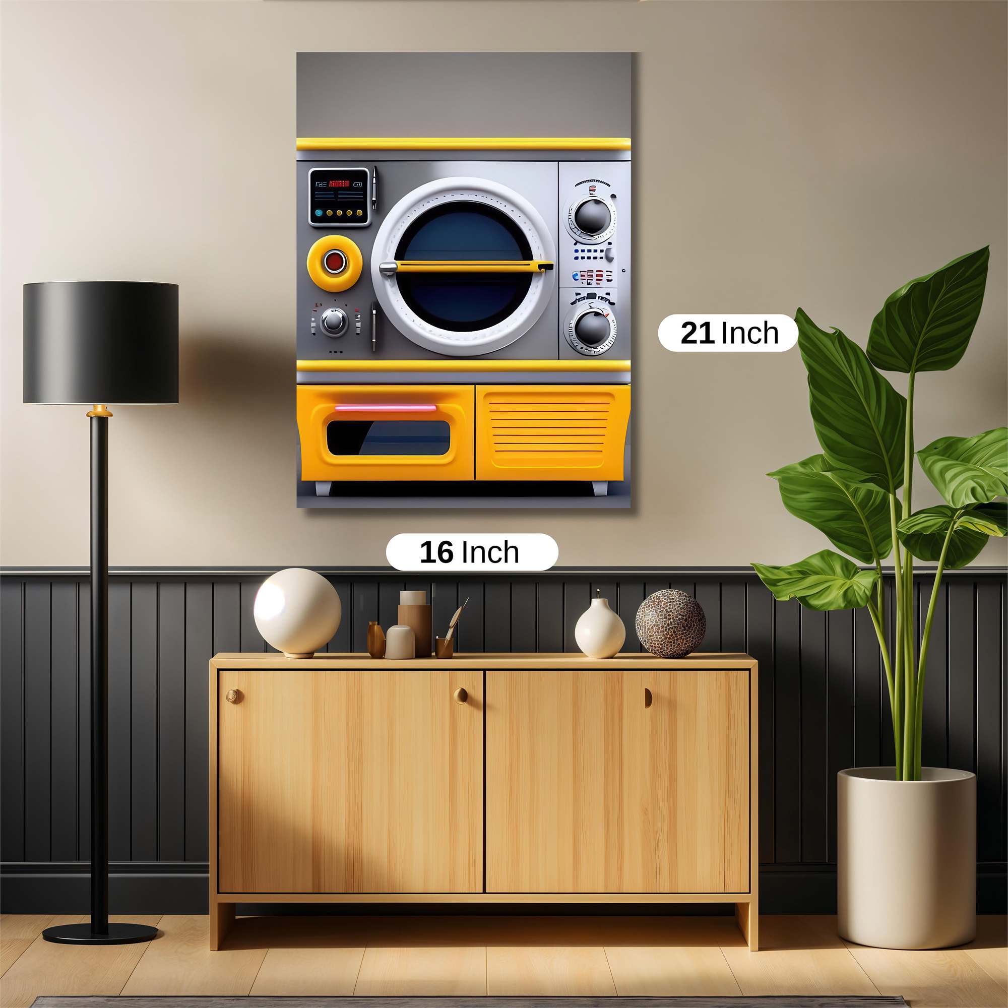Retro Oven Safe Wall Magnetic / M