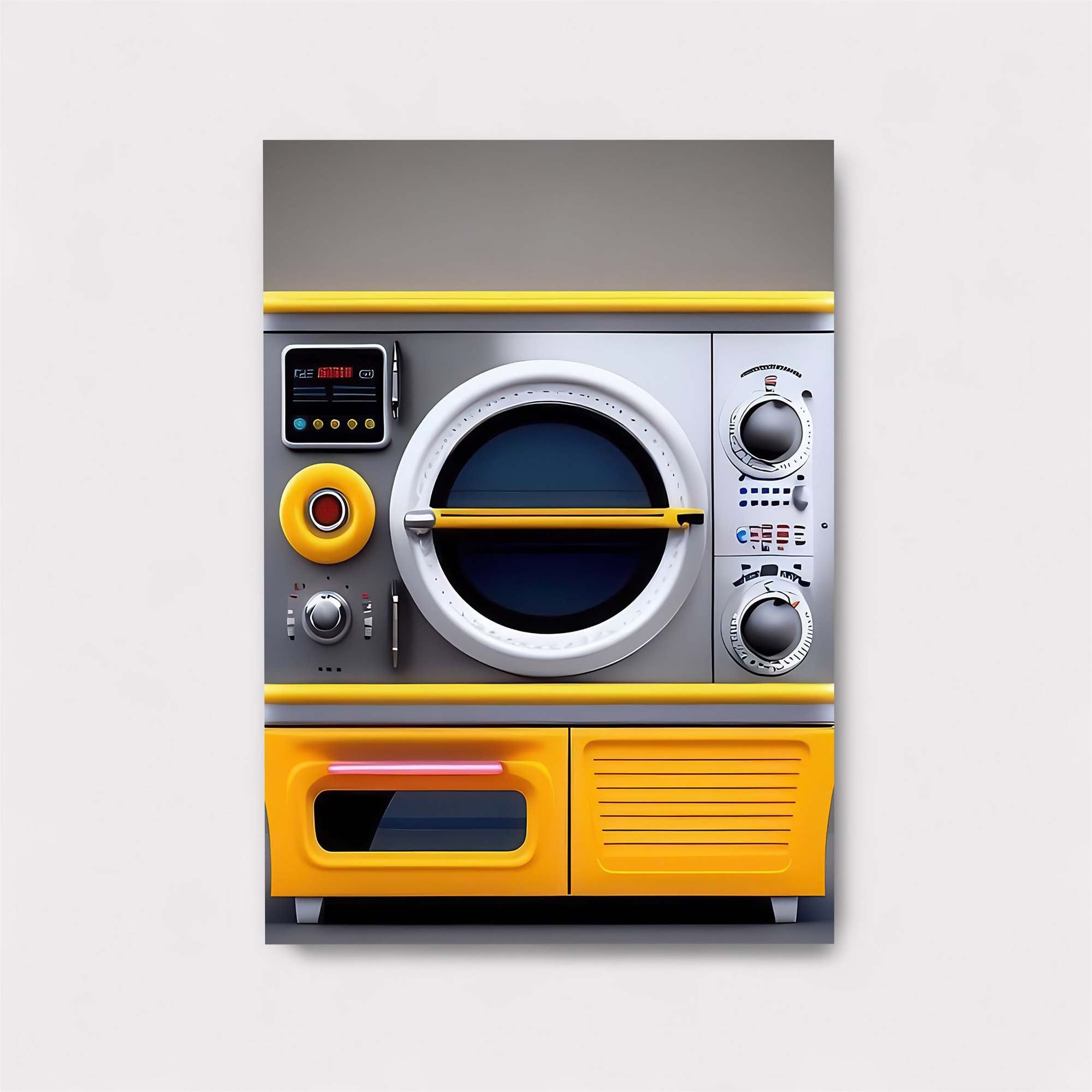Retro Oven Safe Wall Magnetic / M