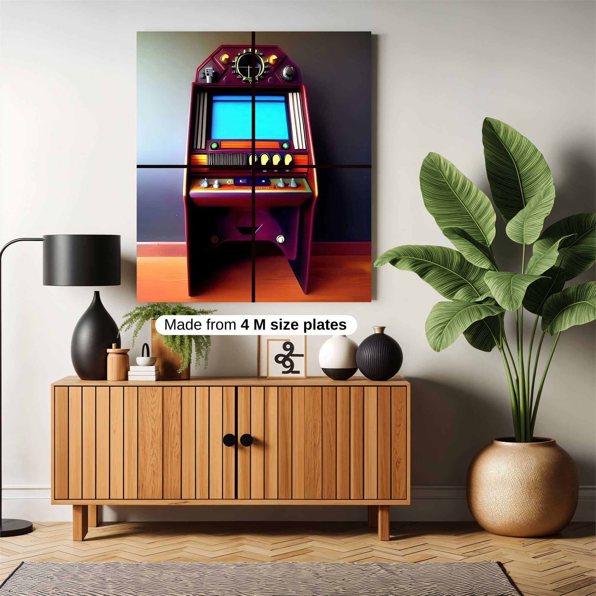 Arcade Whimsy Safe Wall Magnetic / M