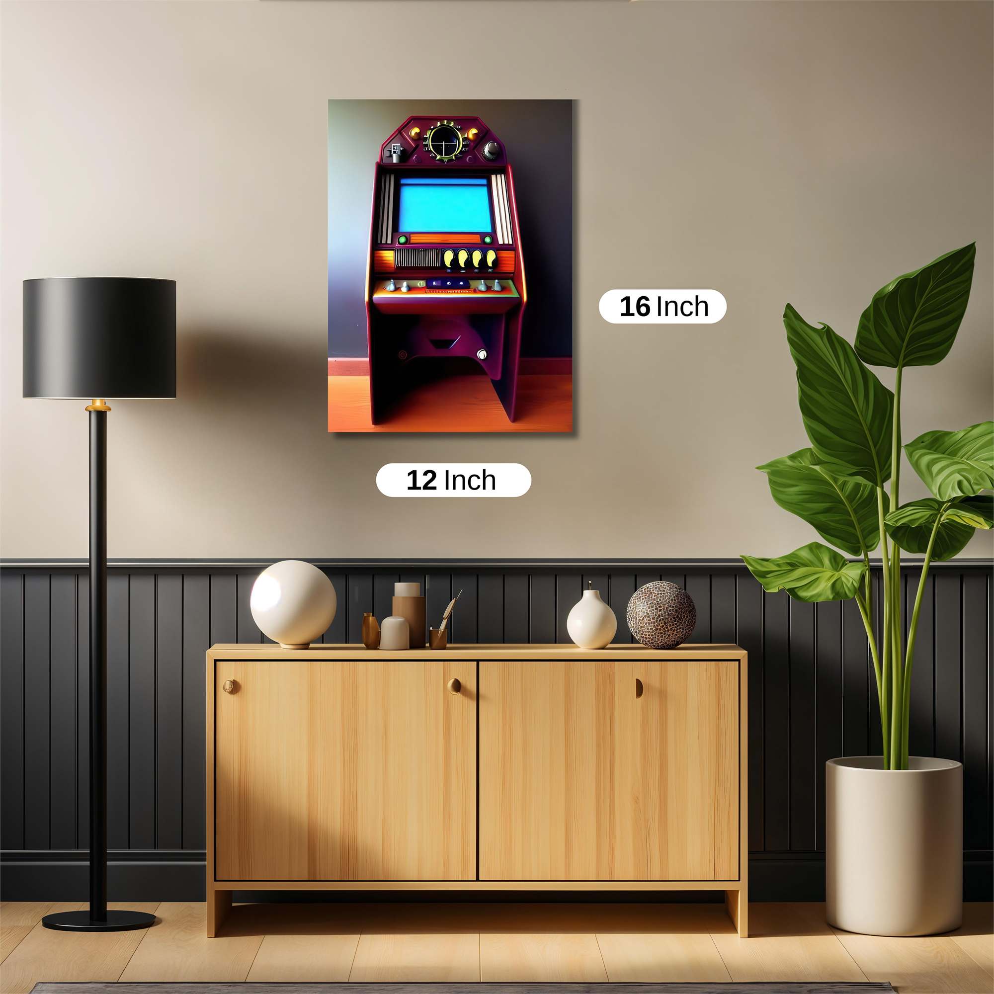 Arcade Whimsy Safe Wall Magnetic / M