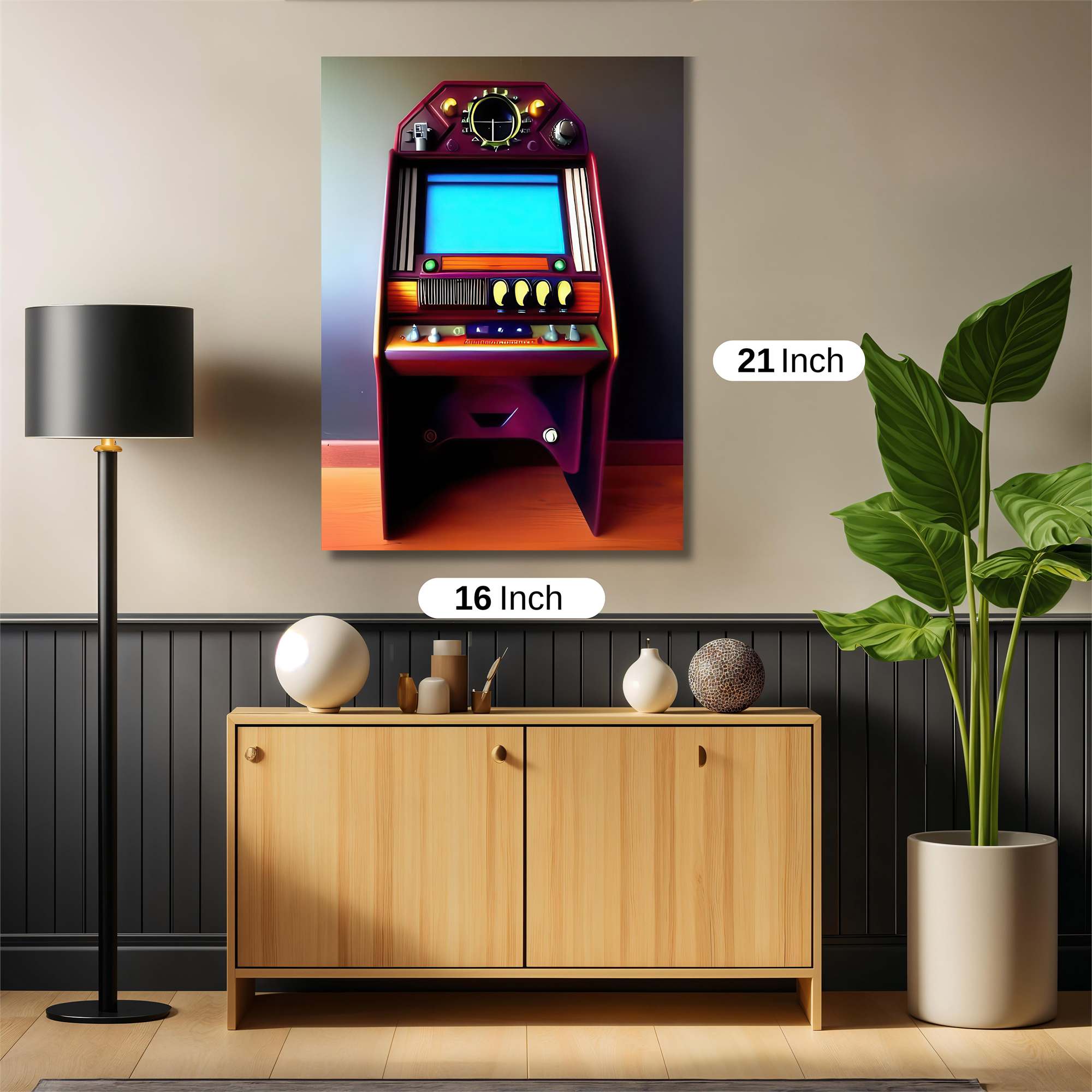 Arcade Whimsy Safe Wall Magnetic / M