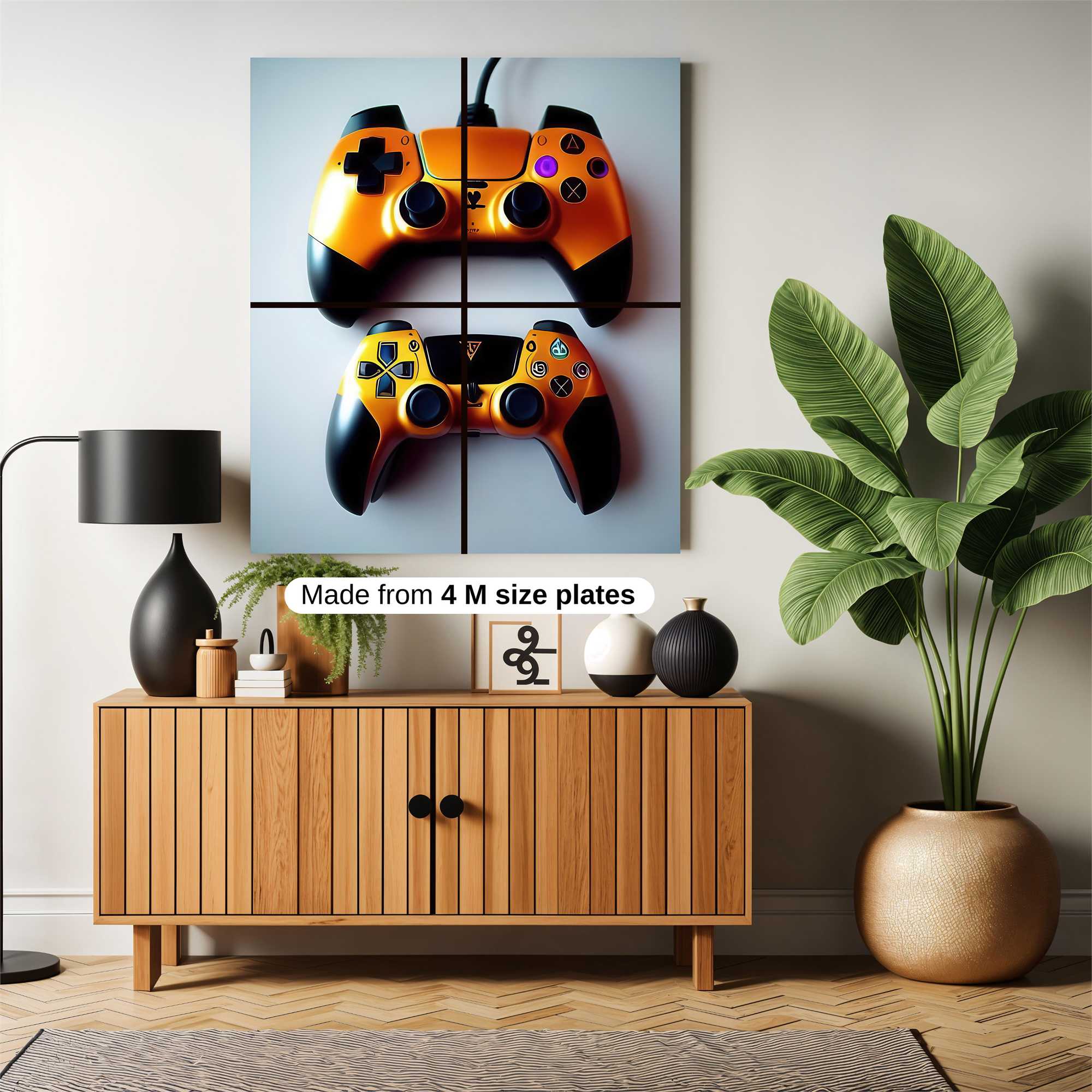 DualShock Vibrant Safe Wall Magnetic / M