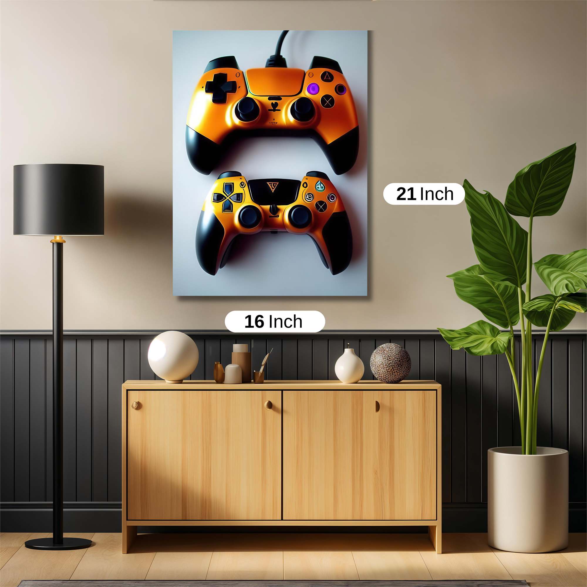 DualShock Vibrant Safe Wall Magnetic / M