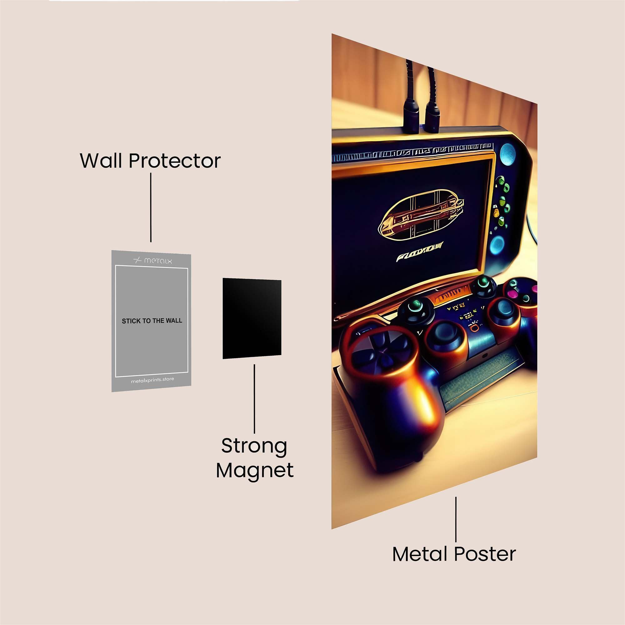 PortalGlow Safe Wall Magnetic / M