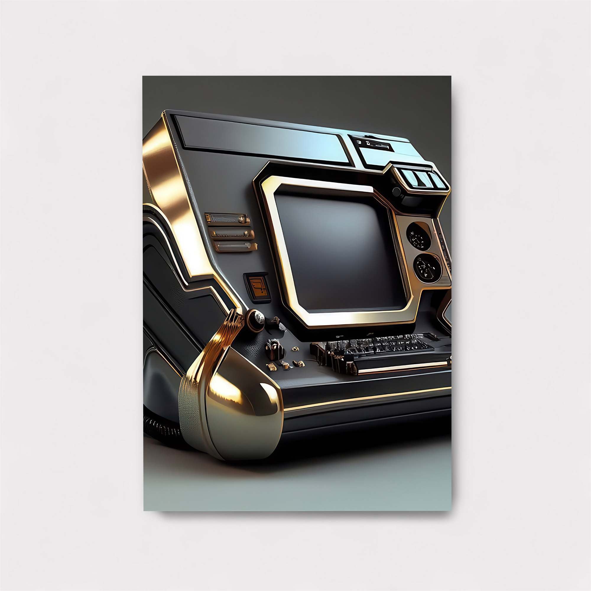 RetroFuturistic Safe Wall Magnetic / M