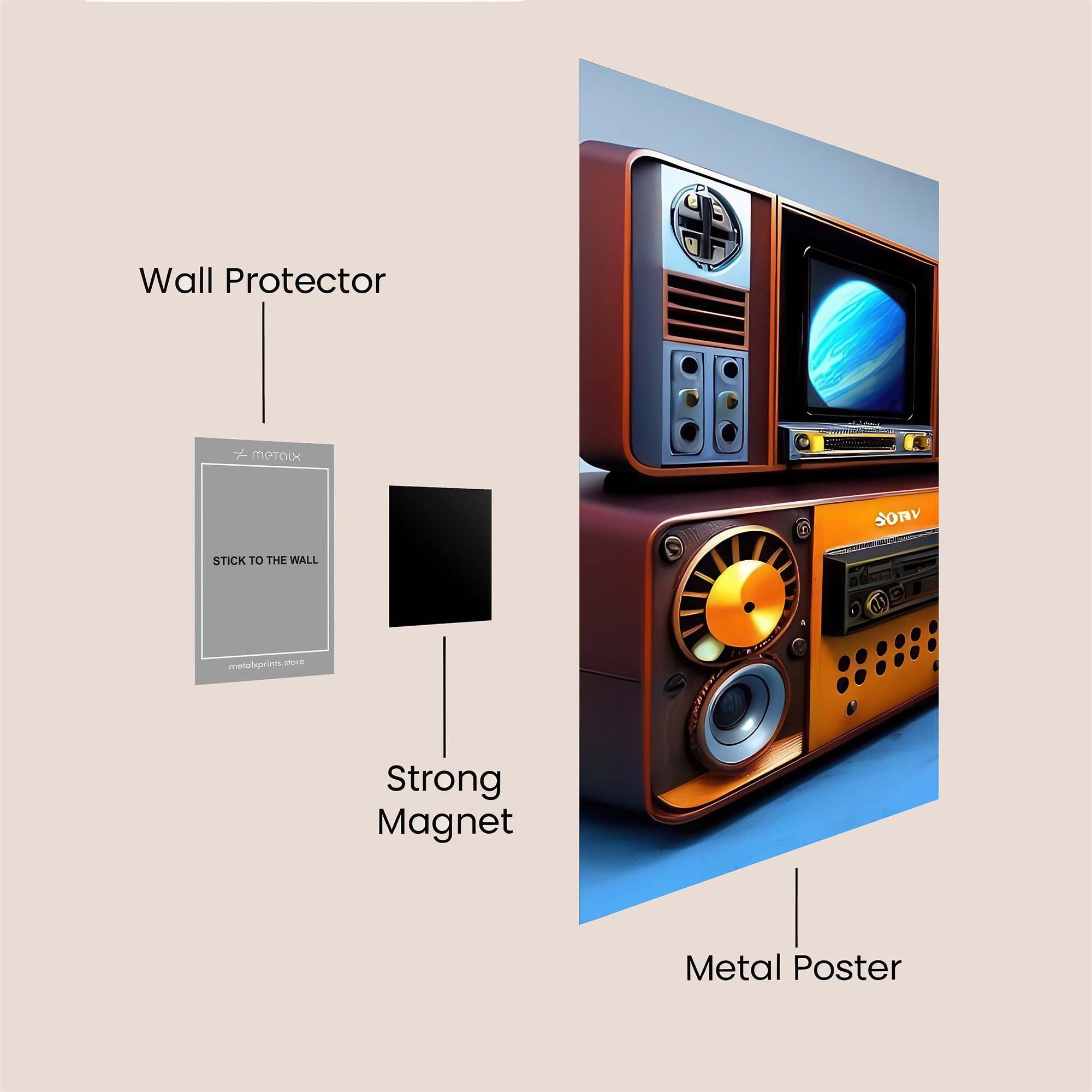 Sony Serenity Safe Wall Magnetic / M
