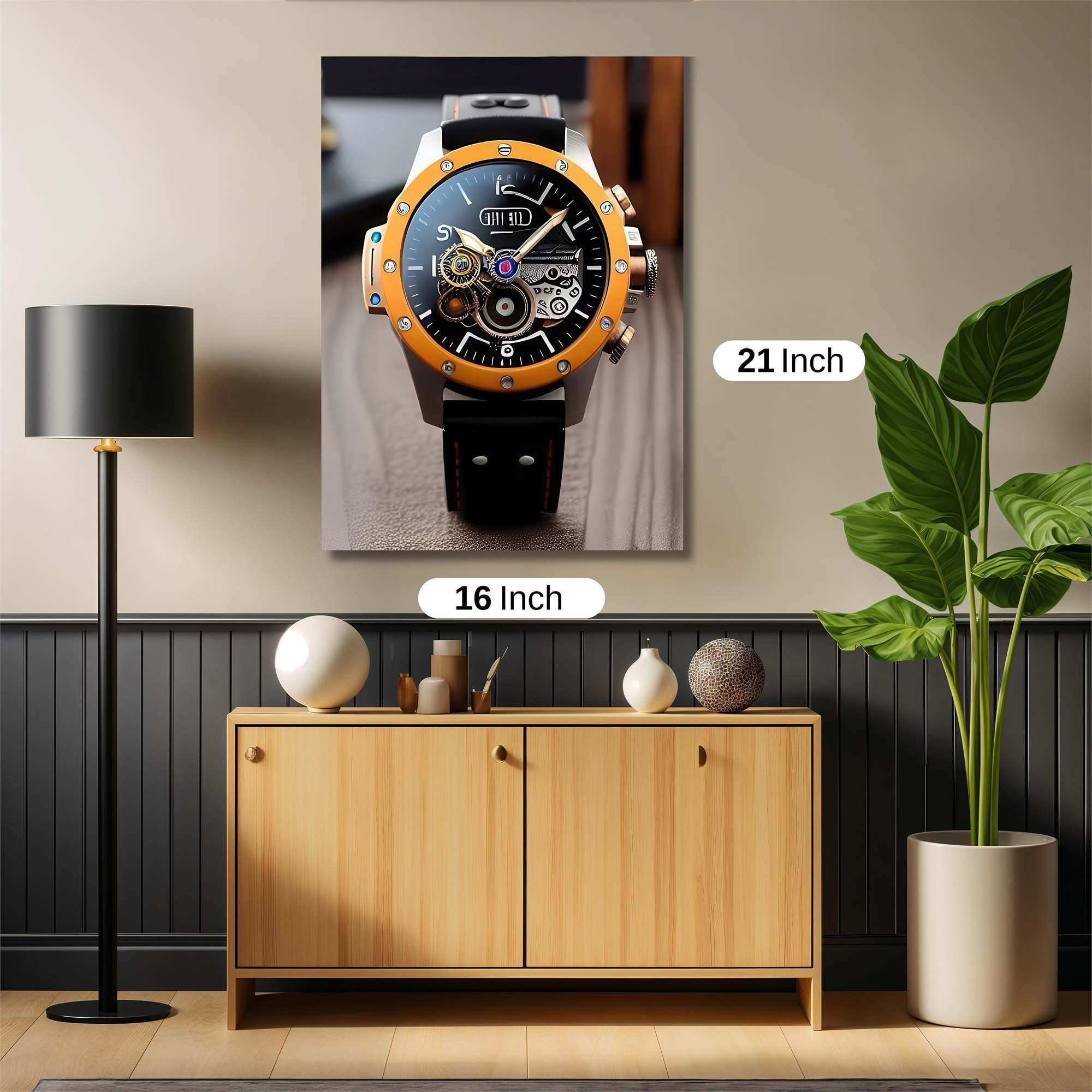 Timekeeper Intrigue Safe Wall Magnetic / M