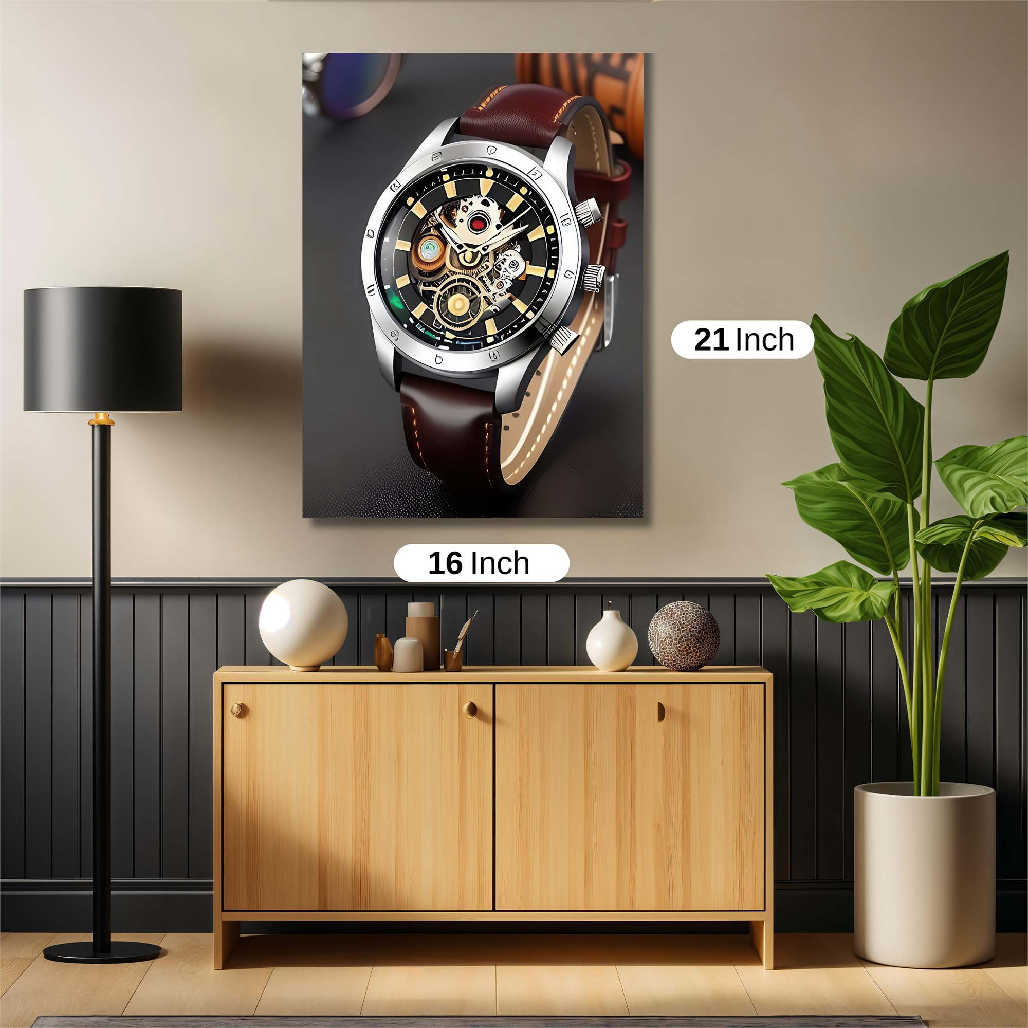 Timekeeper Intrigue Safe Wall Magnetic / M