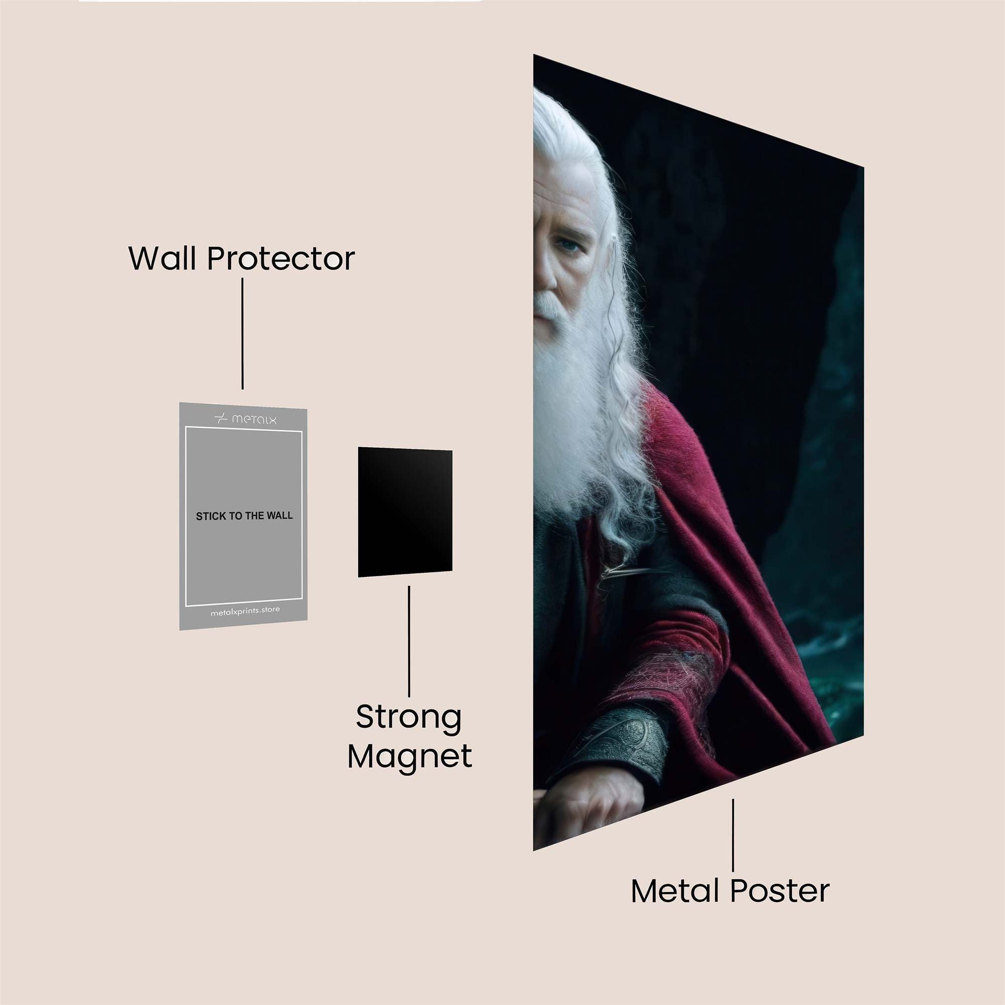Elrond Enigmatic Safe Wall Magnetic / M