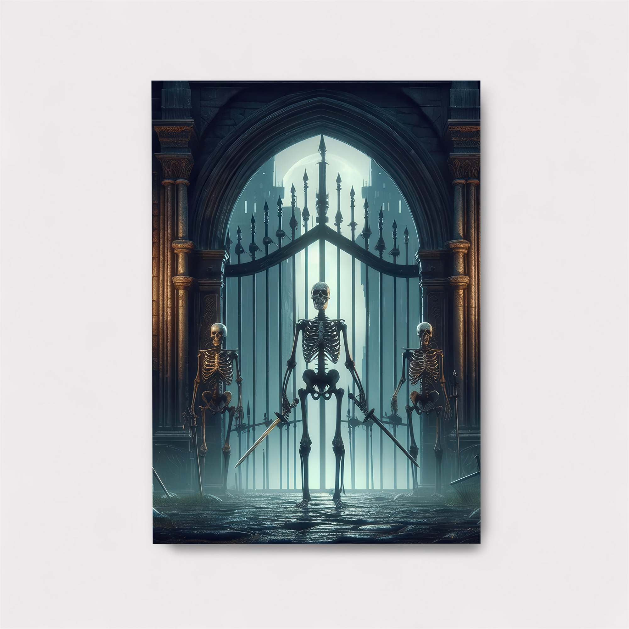 Skeleton Guard Safe Wall Magnetic / M