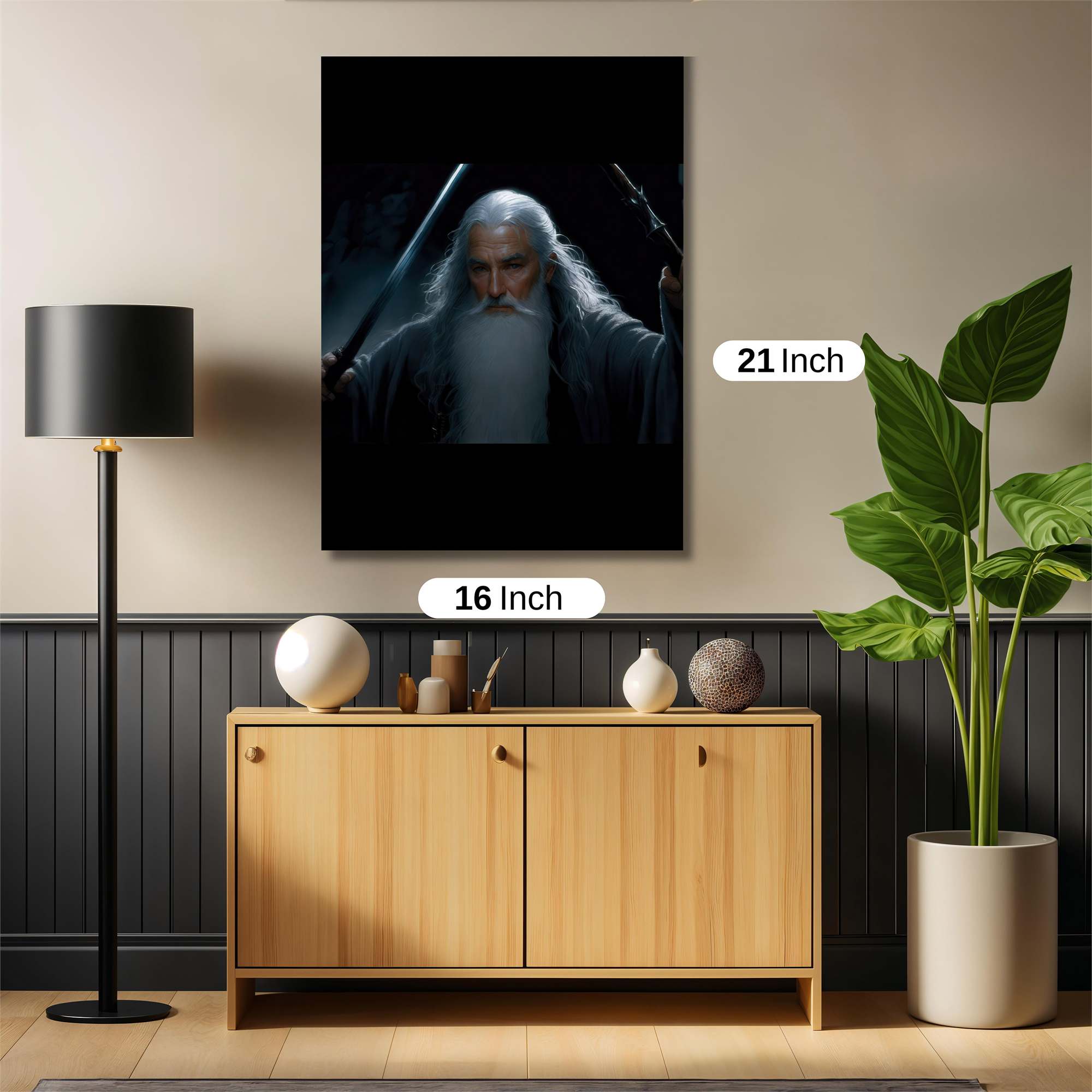 Gandalf Enigmatic Safe Wall Magnetic / M