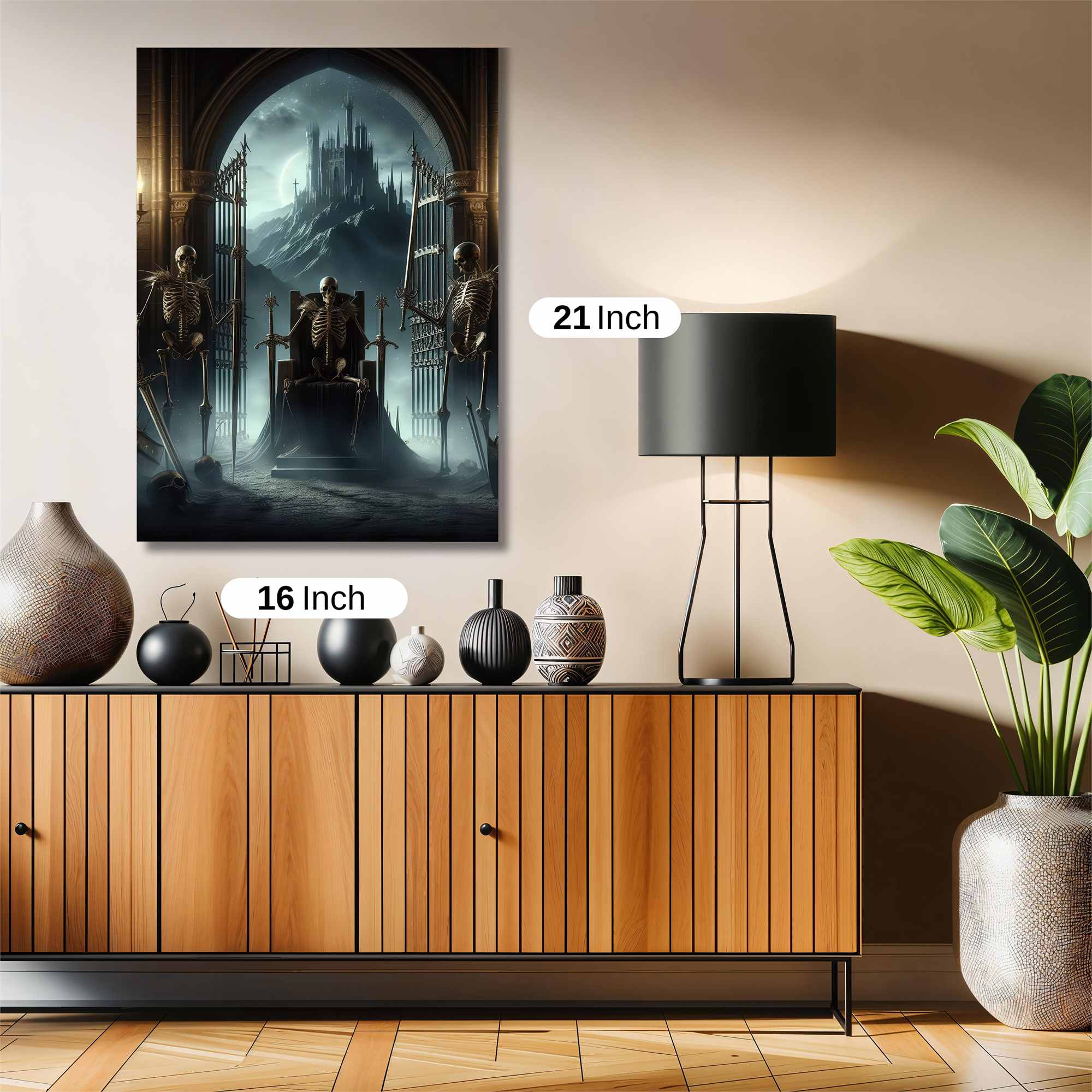 Skeleton Sovereign Safe Wall Magnetic / M