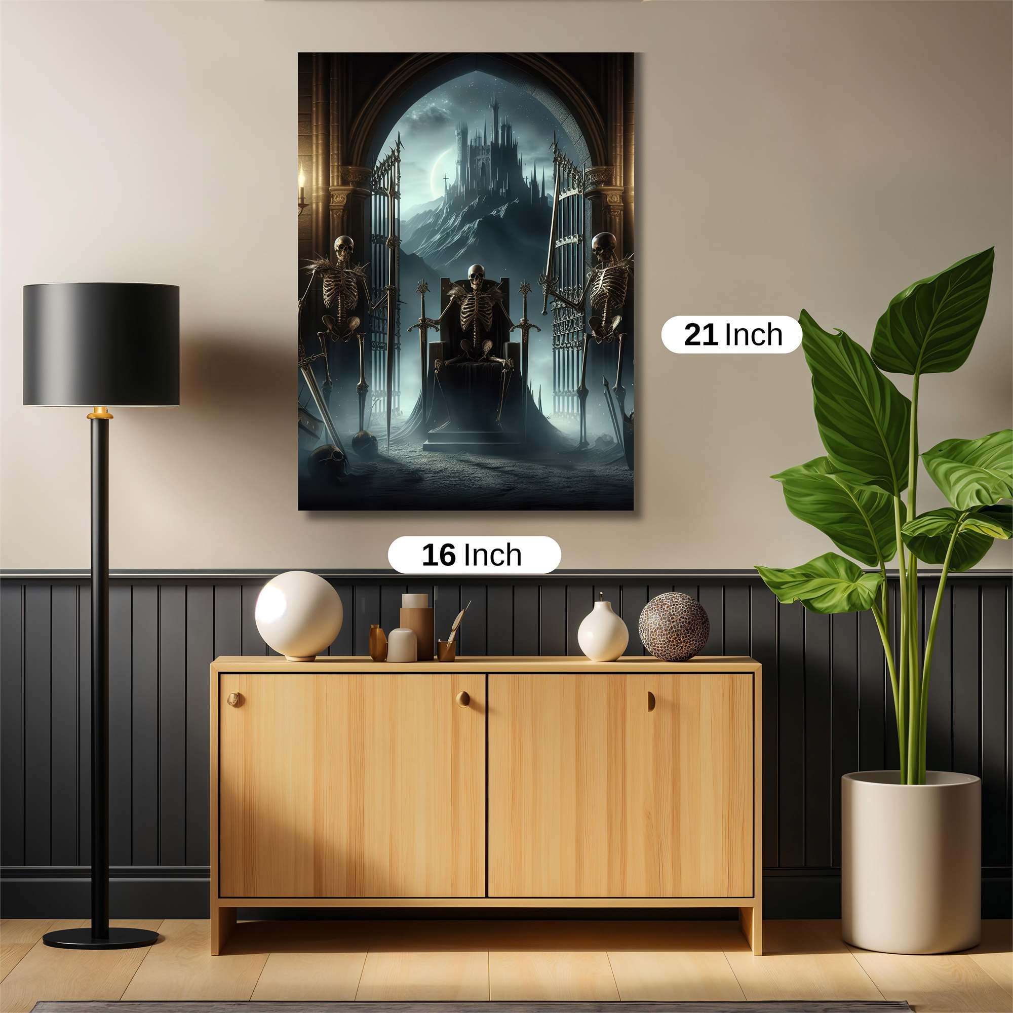 Skeleton Sovereign Safe Wall Magnetic / M