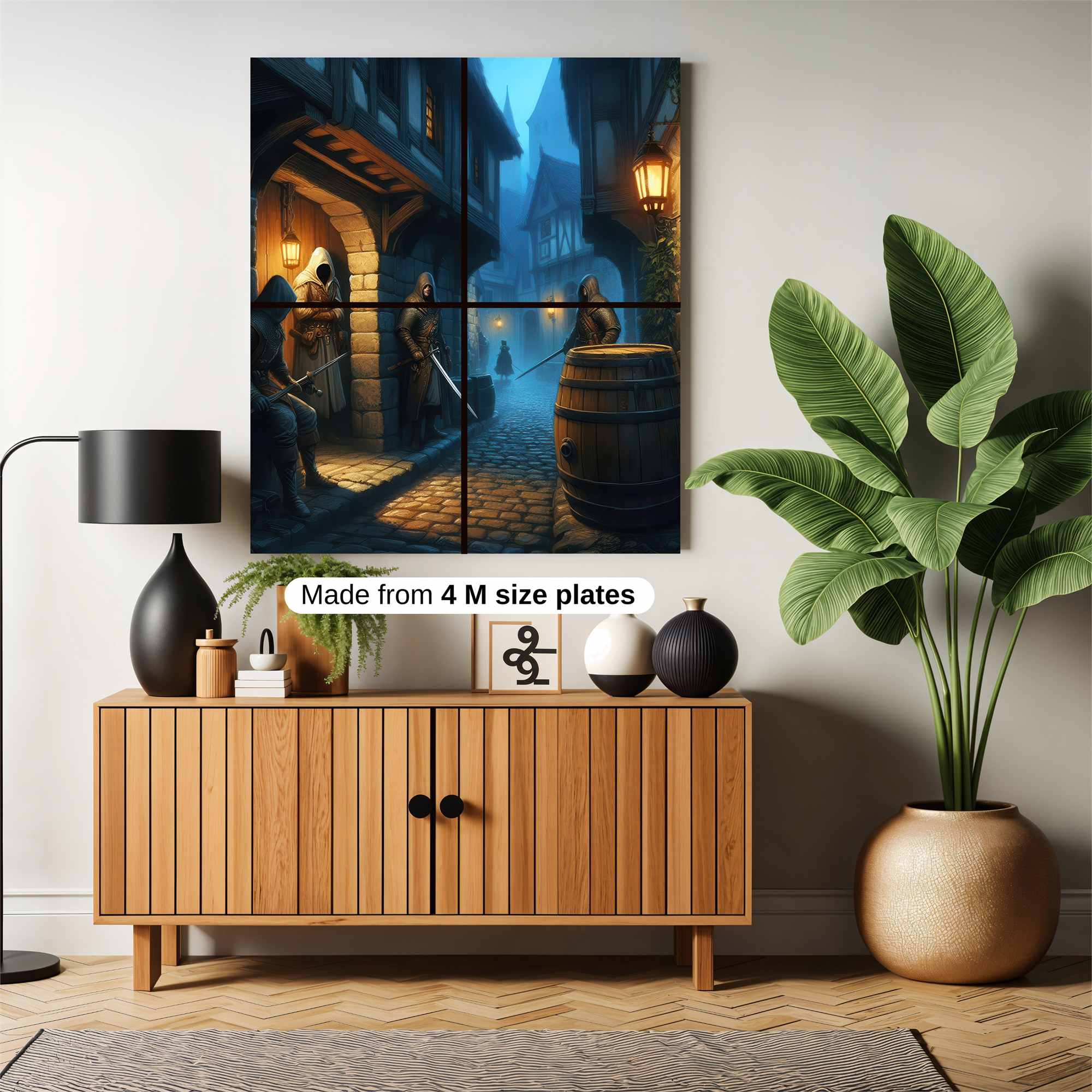 Assassin'sWhisper Safe Wall Magnetic / M