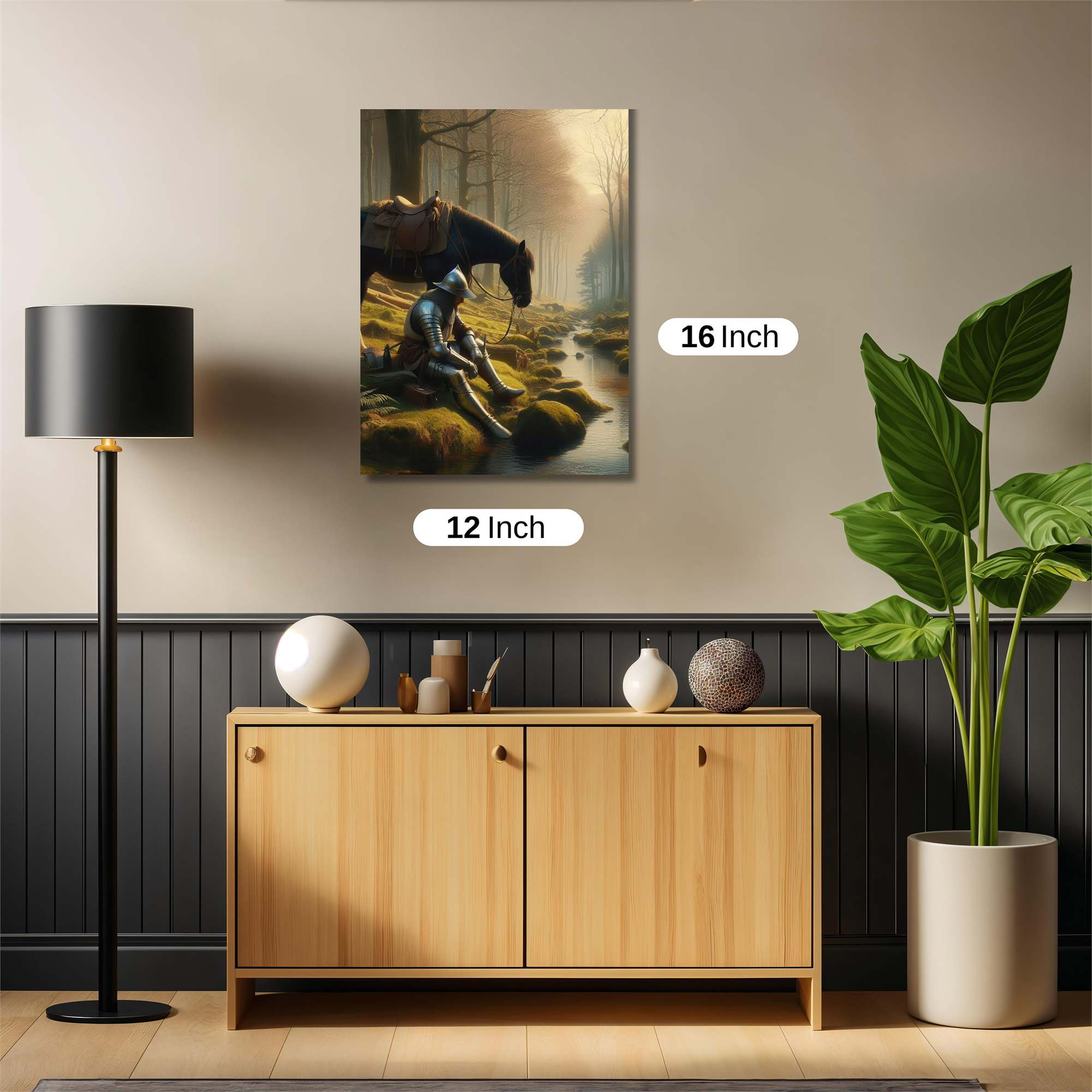 Knight Pensive Safe Wall Magnetic / M