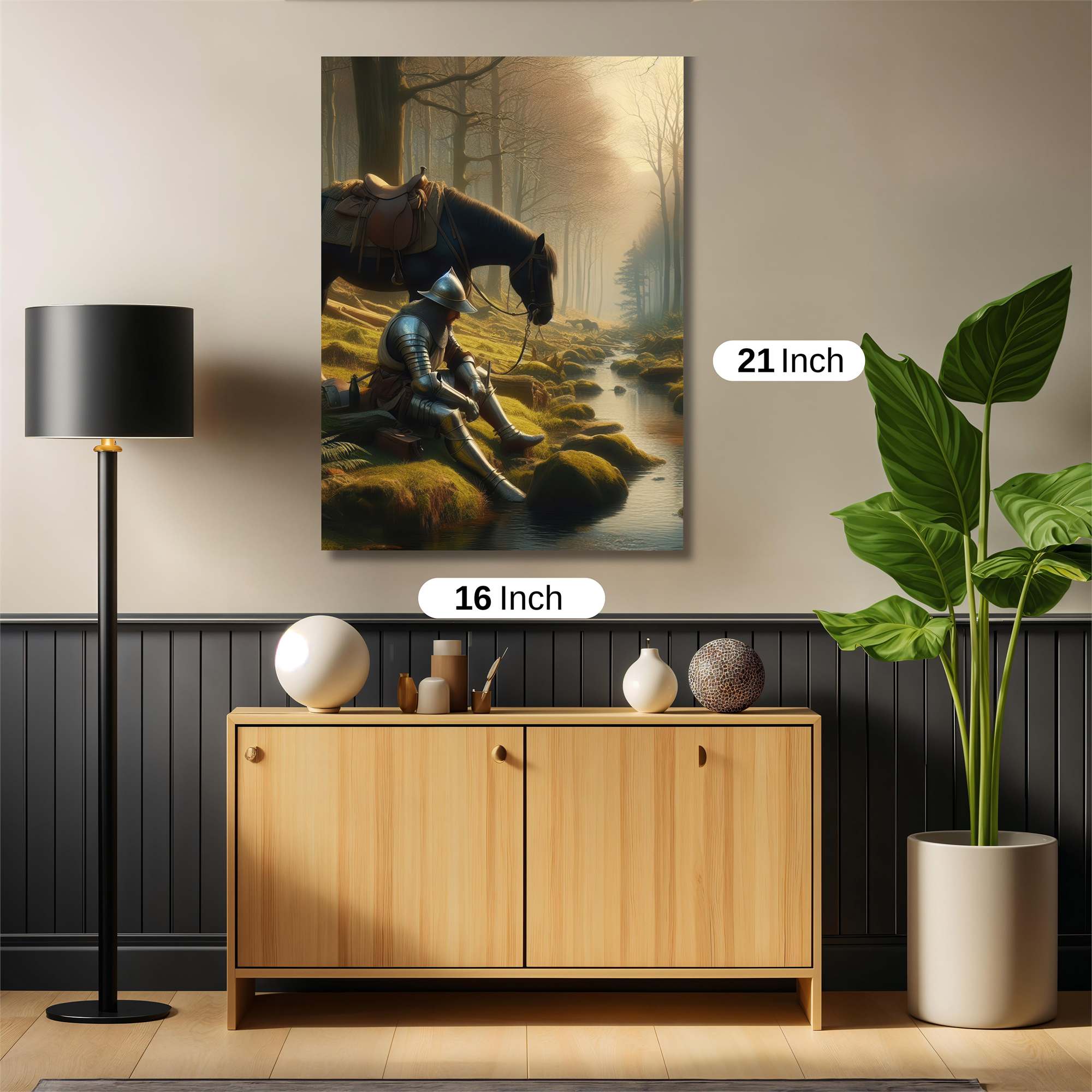 Knight Pensive Safe Wall Magnetic / M