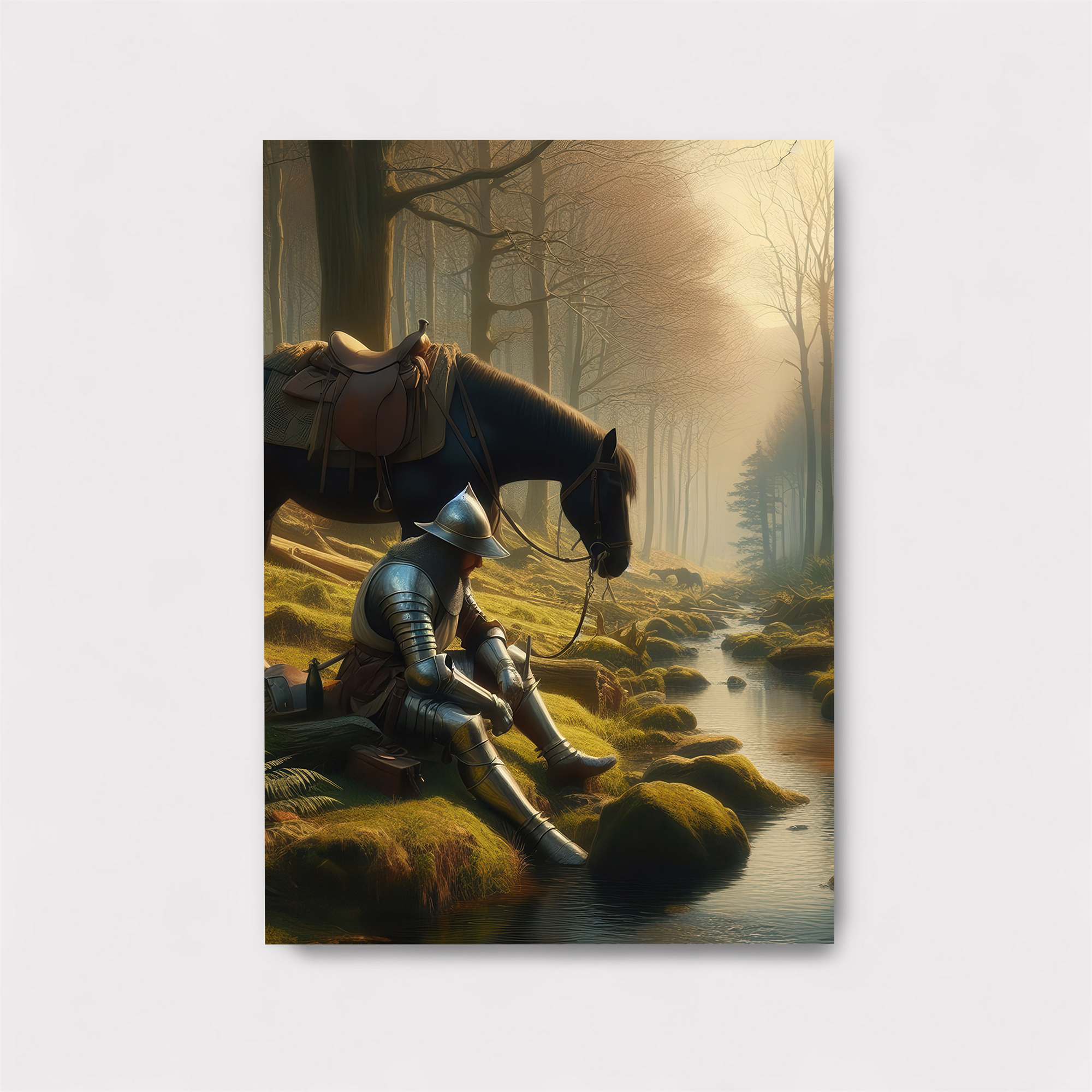 Knight Pensive Safe Wall Magnetic / M