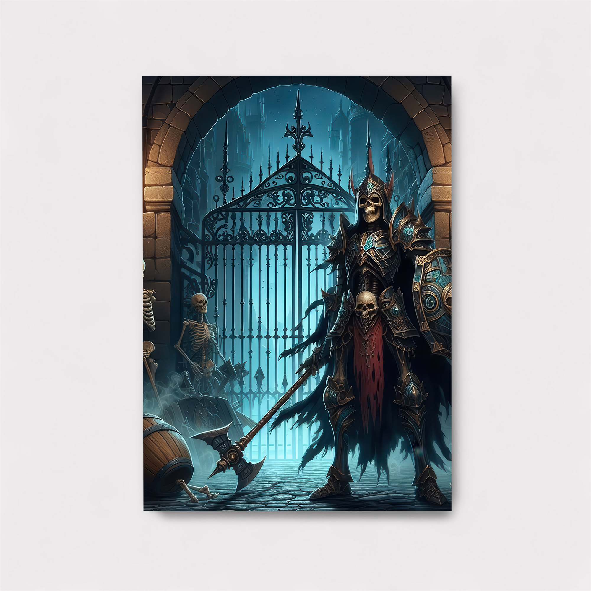Skeleton Sentinel Safe Wall Magnetic / M