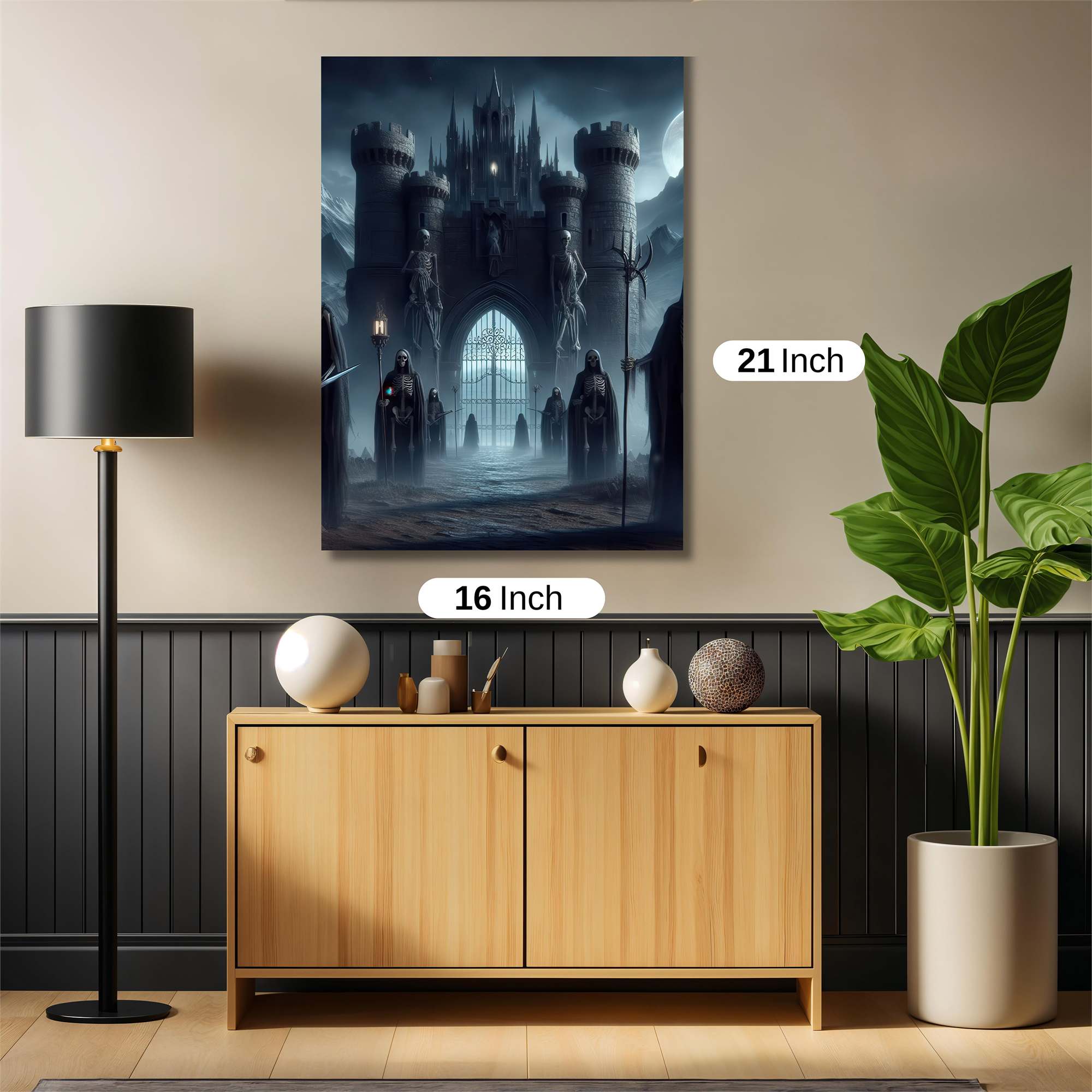 Necropolis Gloom Safe Wall Magnetic / M