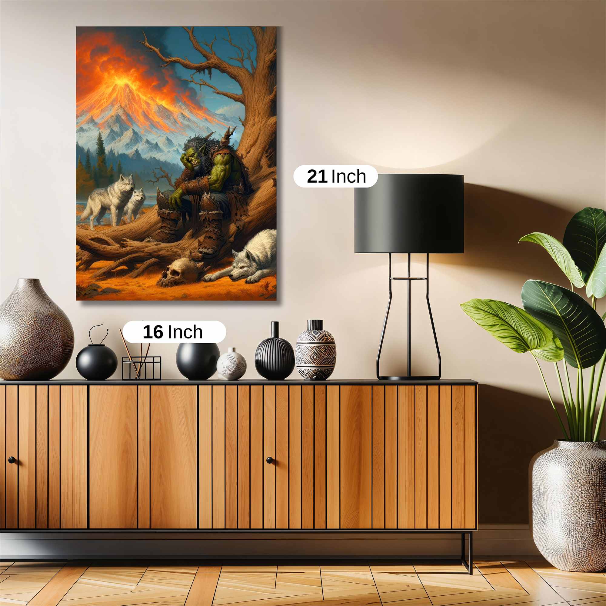 Orc Contemplation Safe Wall Magnetic / M