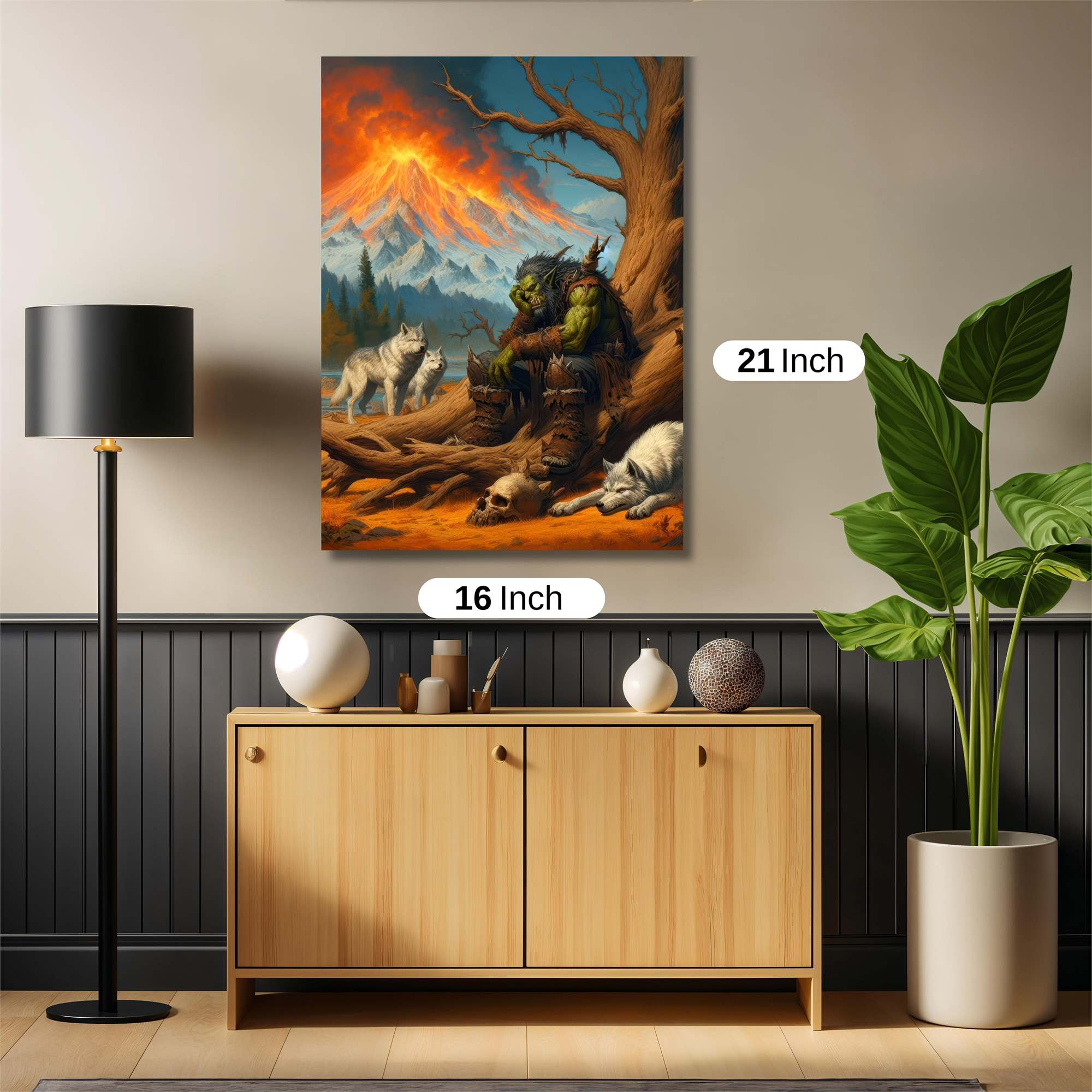 Orc Contemplation Safe Wall Magnetic / M