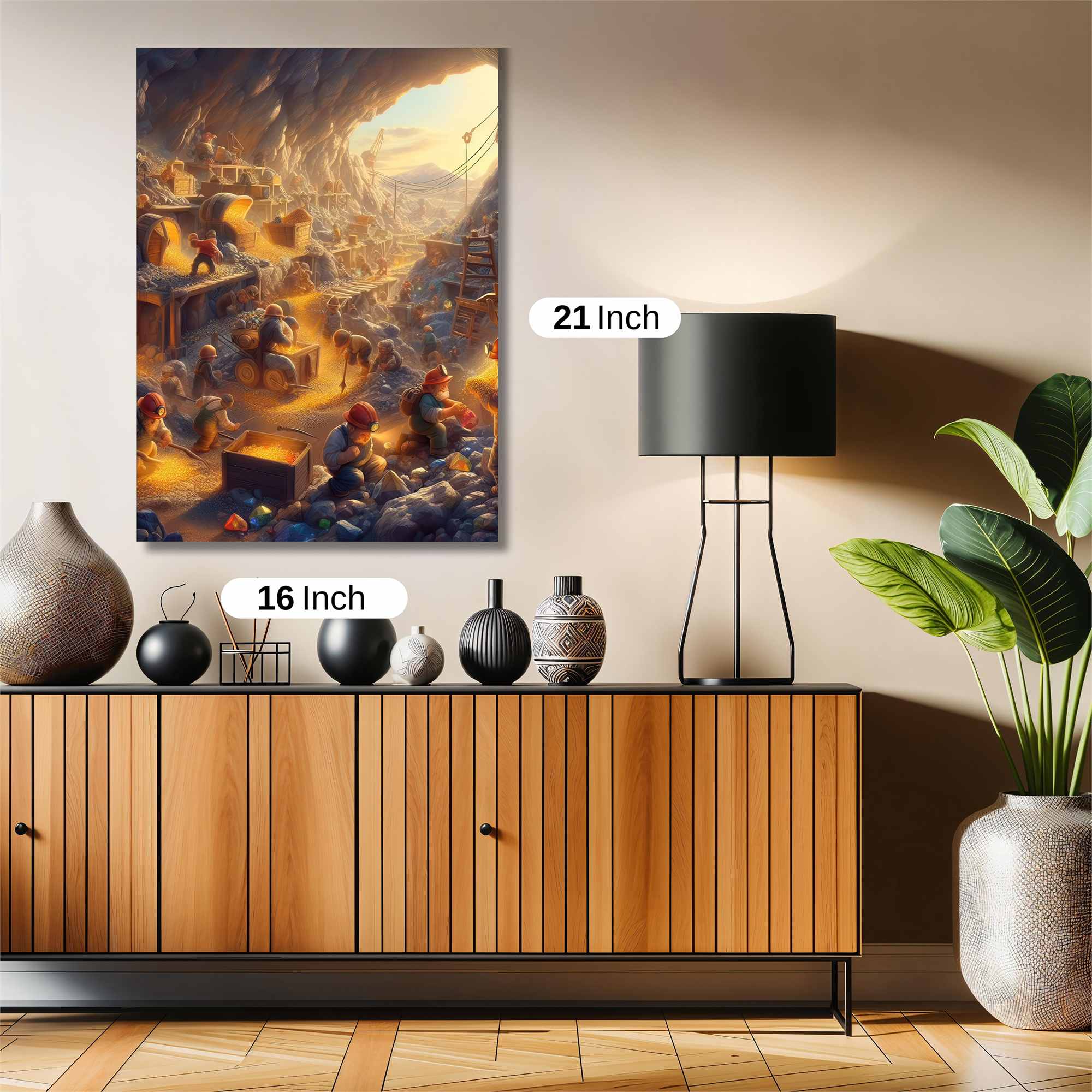 Gold Rush Safe Wall Magnetic / M