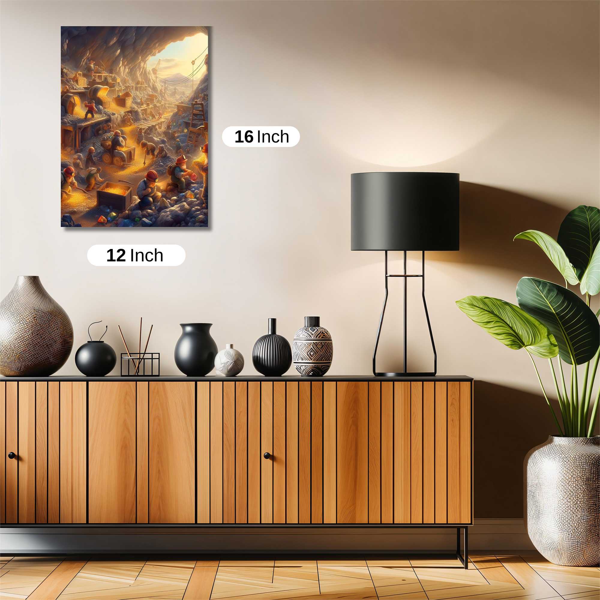 Gold Rush Safe Wall Magnetic / M