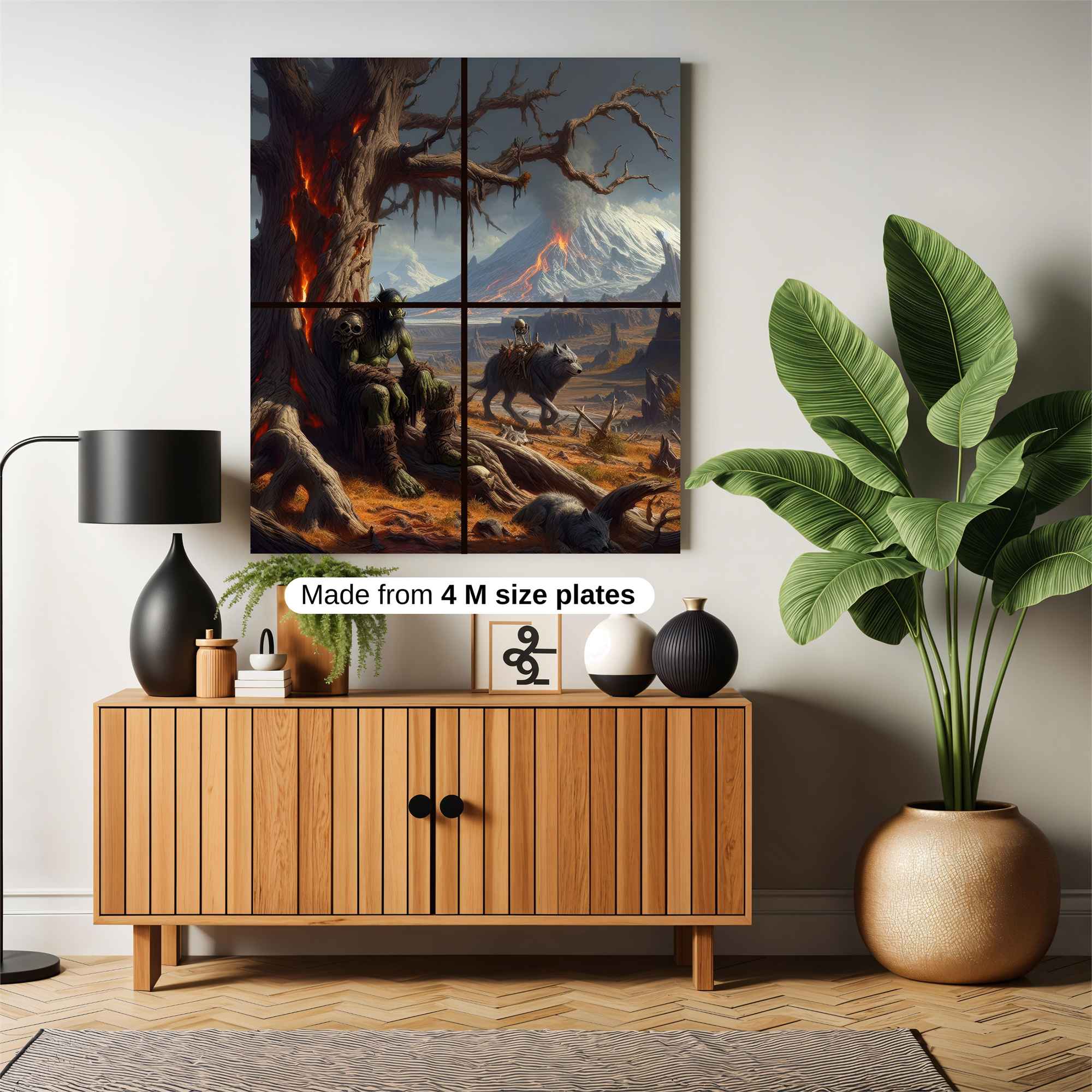 Orc Desolation Safe Wall Magnetic / M