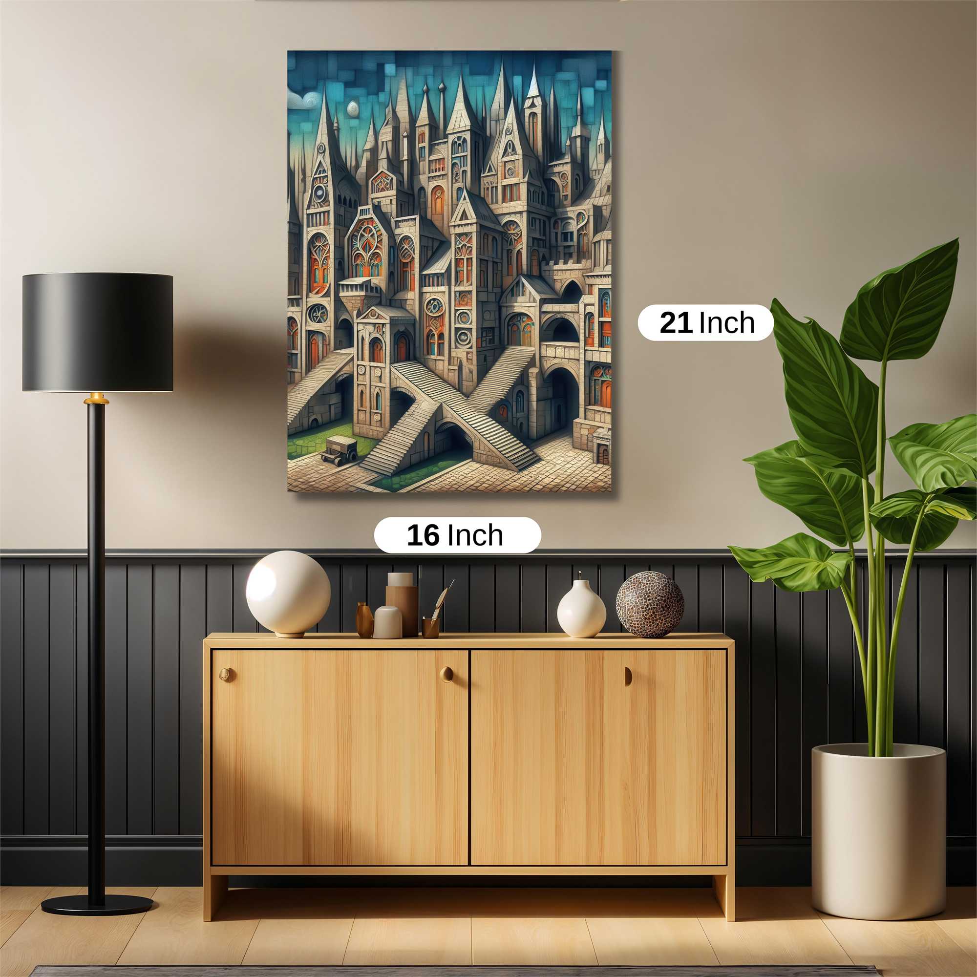 Gothic Enigma Safe Wall Magnetic / M