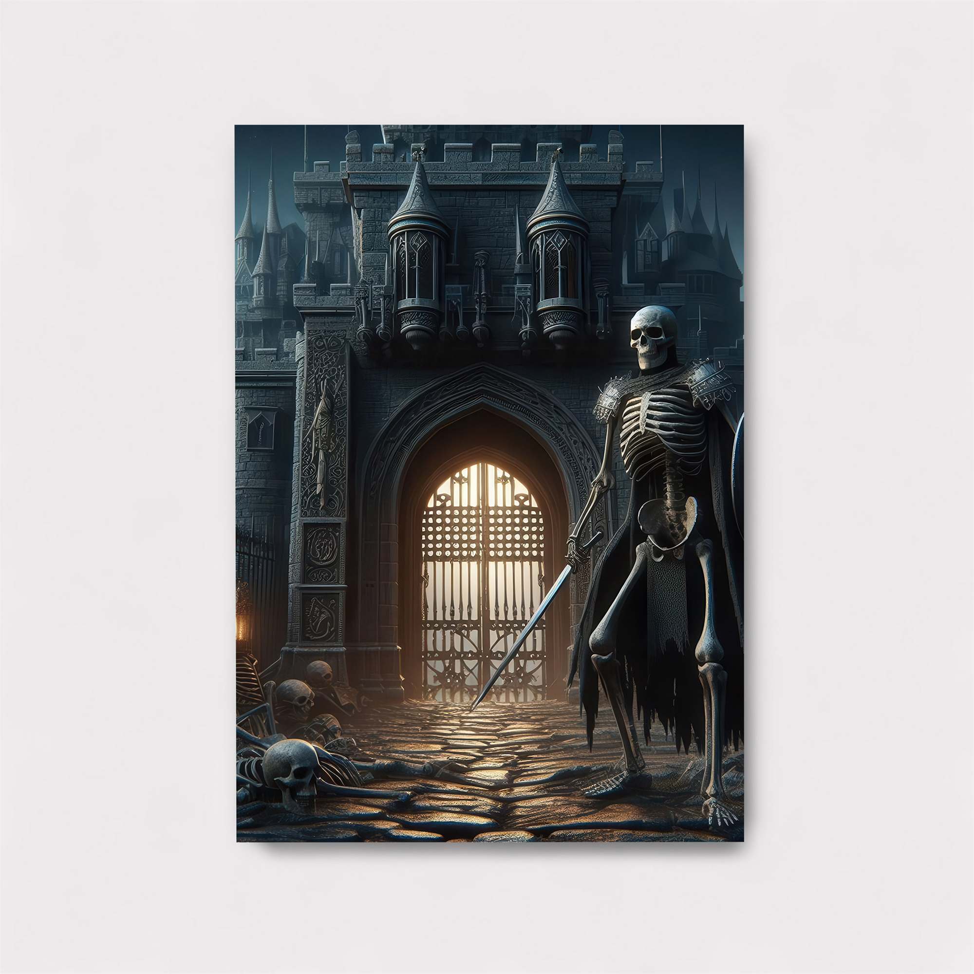 Skeleton Sentinel Safe Wall Magnetic / M
