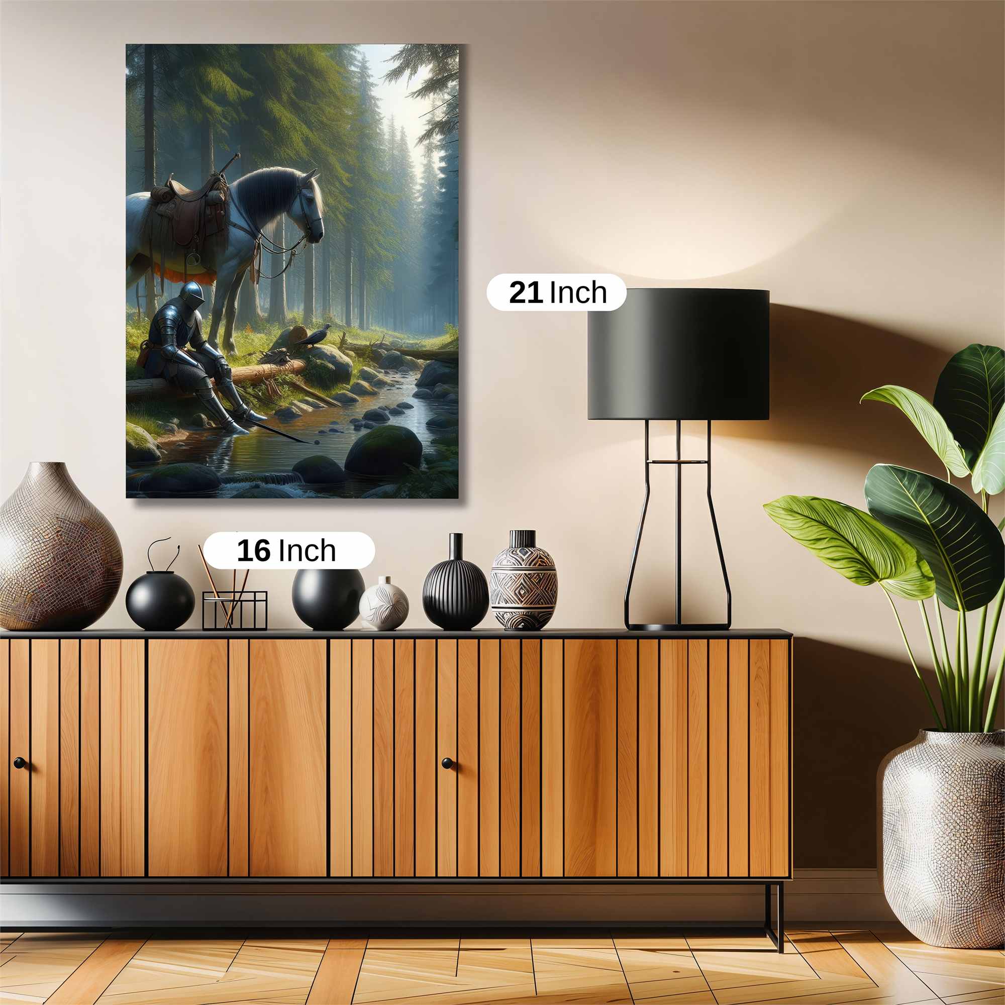 Knight's Serenity Safe Wall Magnetic / M