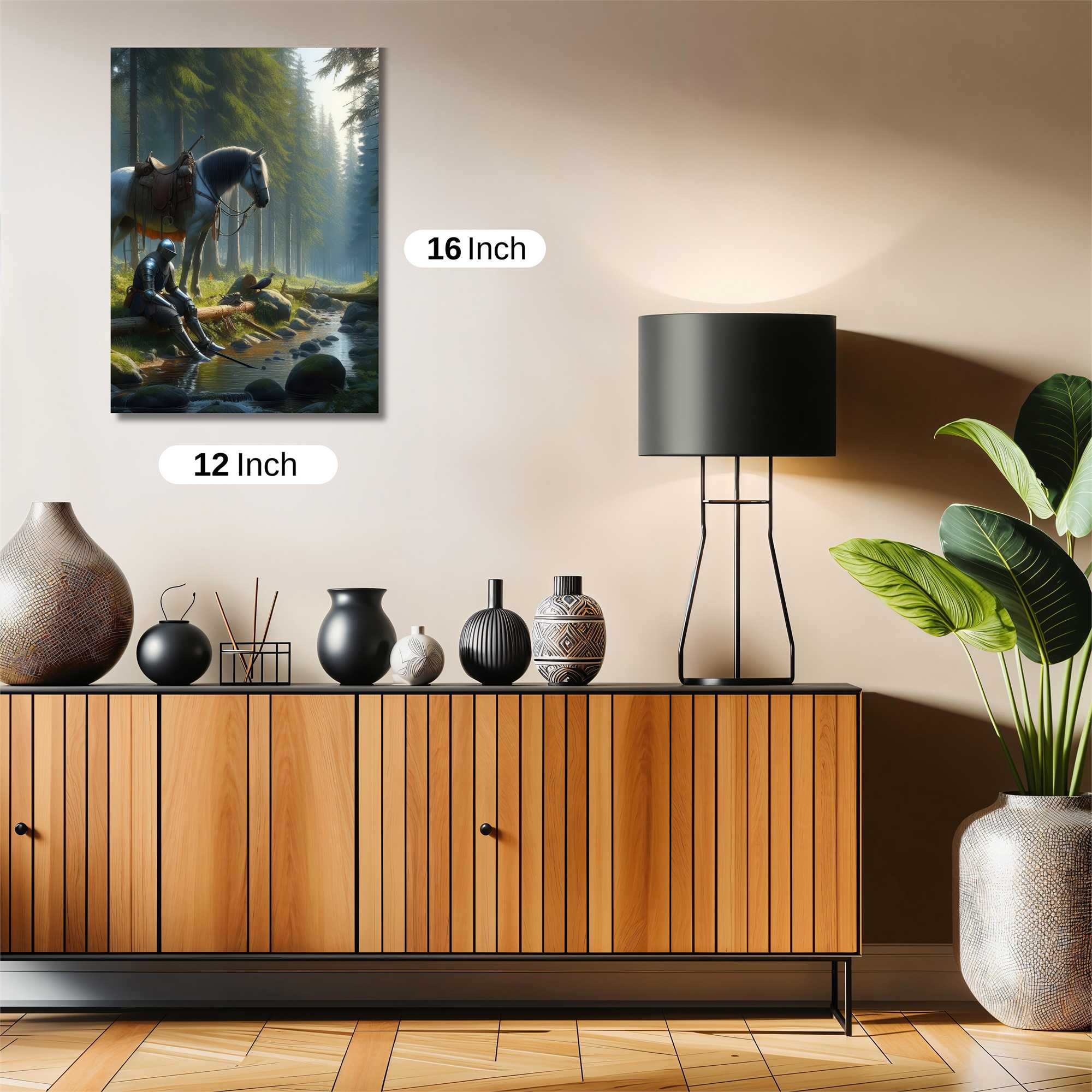 Knight's Serenity Safe Wall Magnetic / M