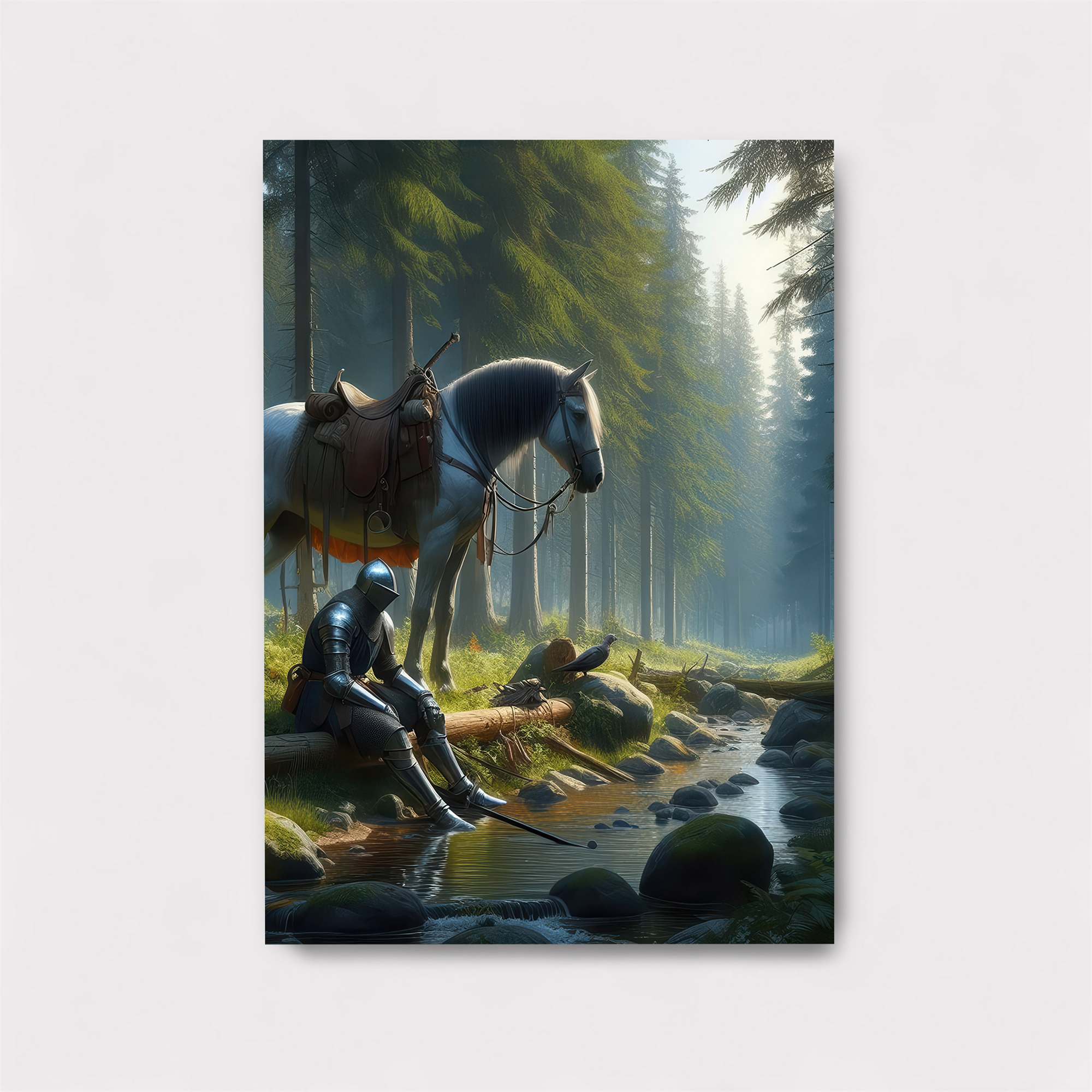 Knight's Serenity Safe Wall Magnetic / M