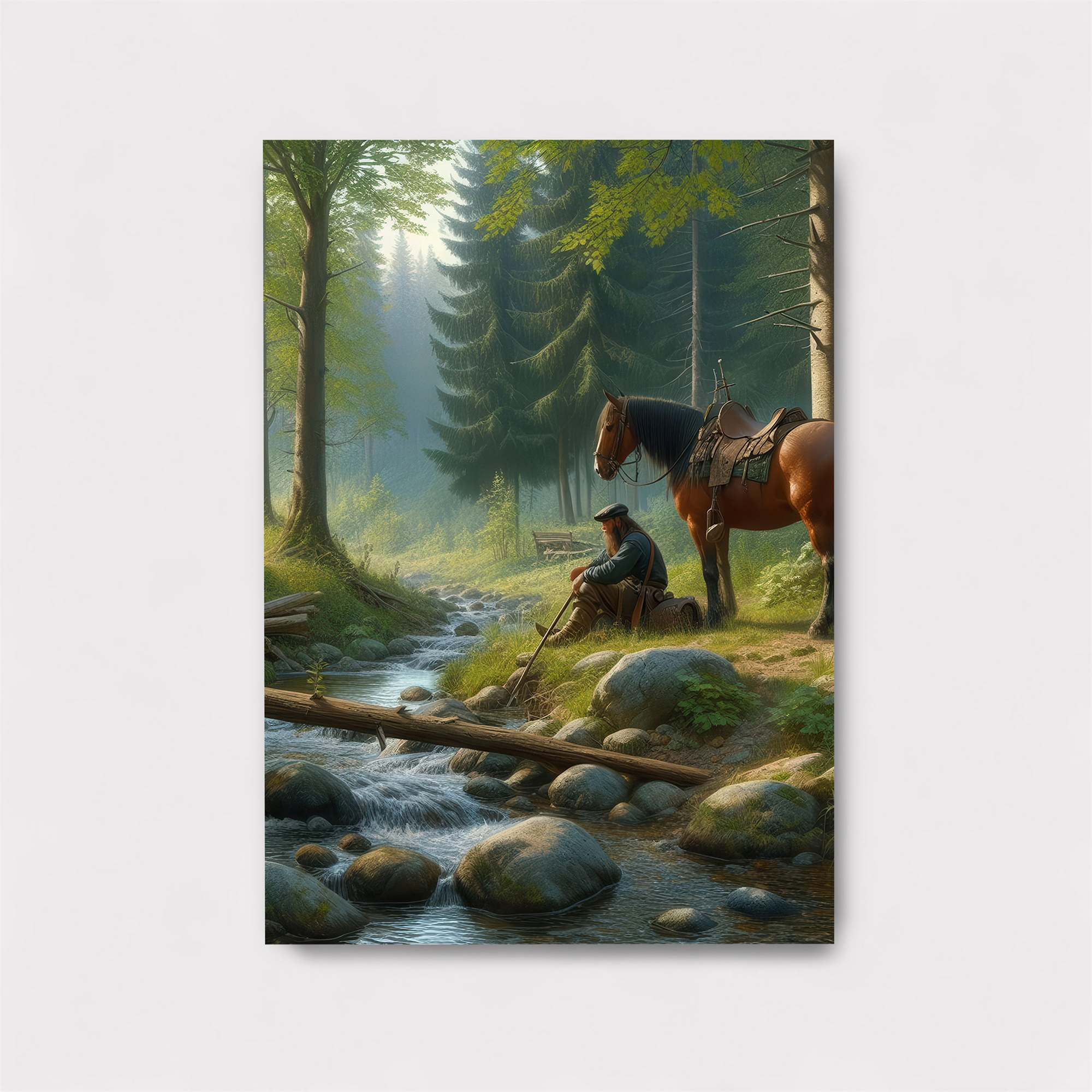 Forest Serenity Safe Wall Magnetic / M