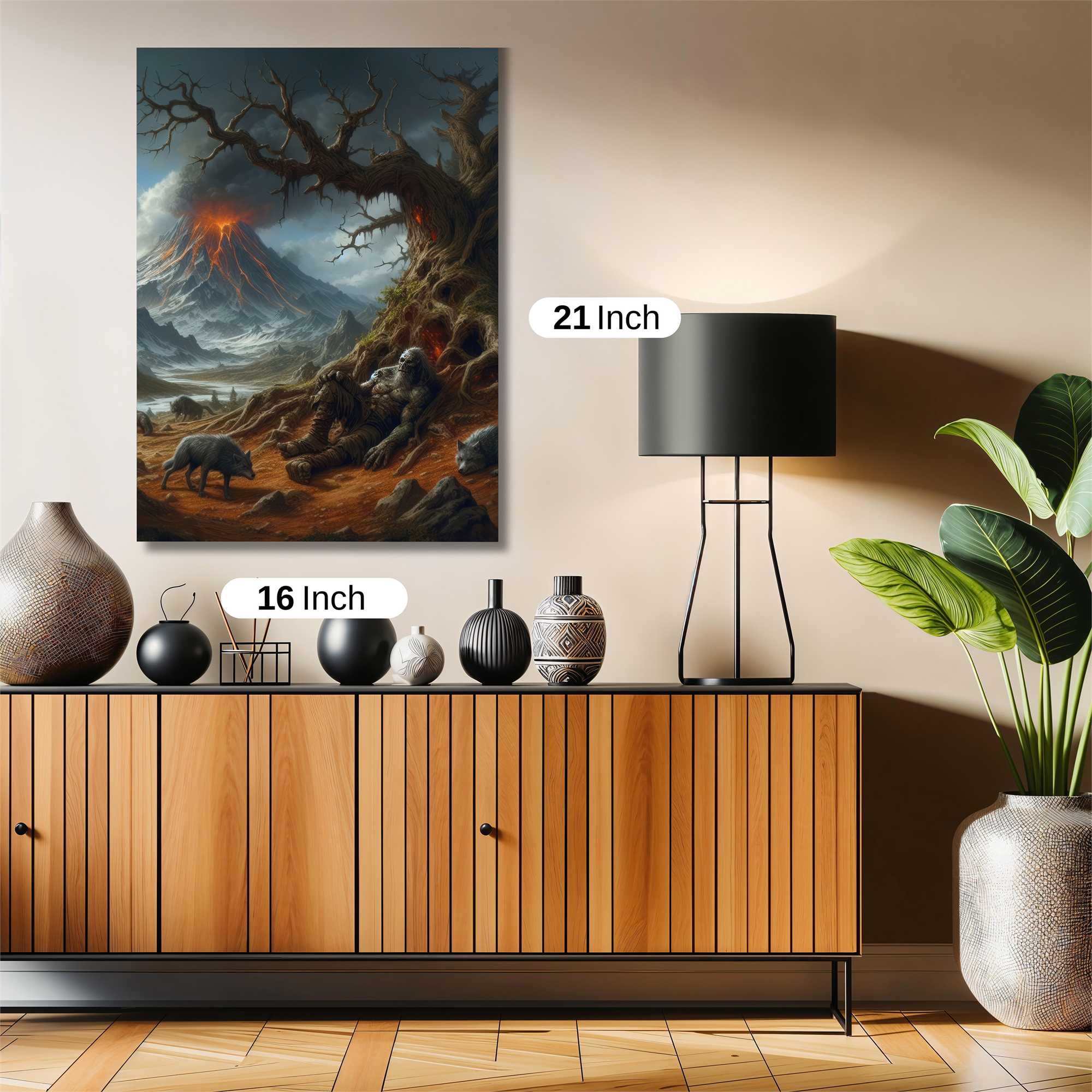 Volcano Slumber Safe Wall Magnetic / M