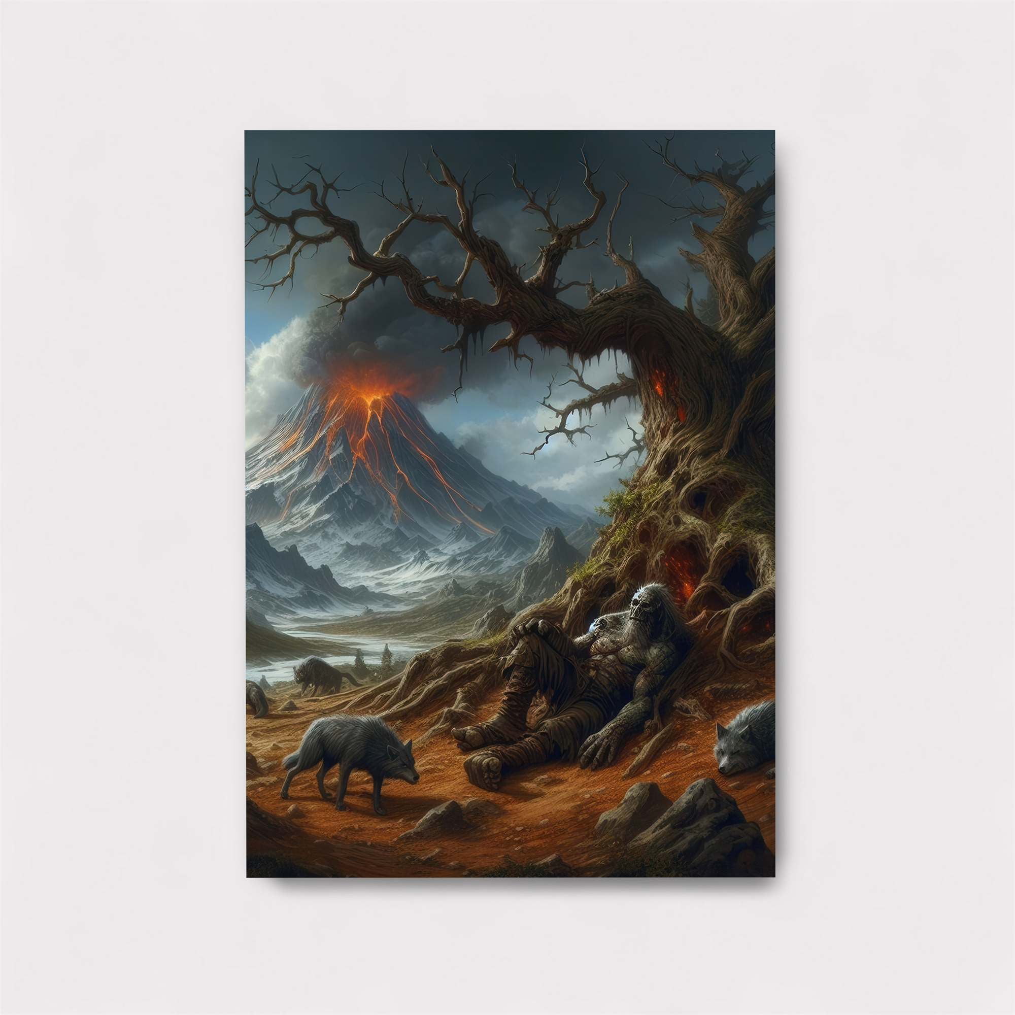 Volcano Slumber Safe Wall Magnetic / M