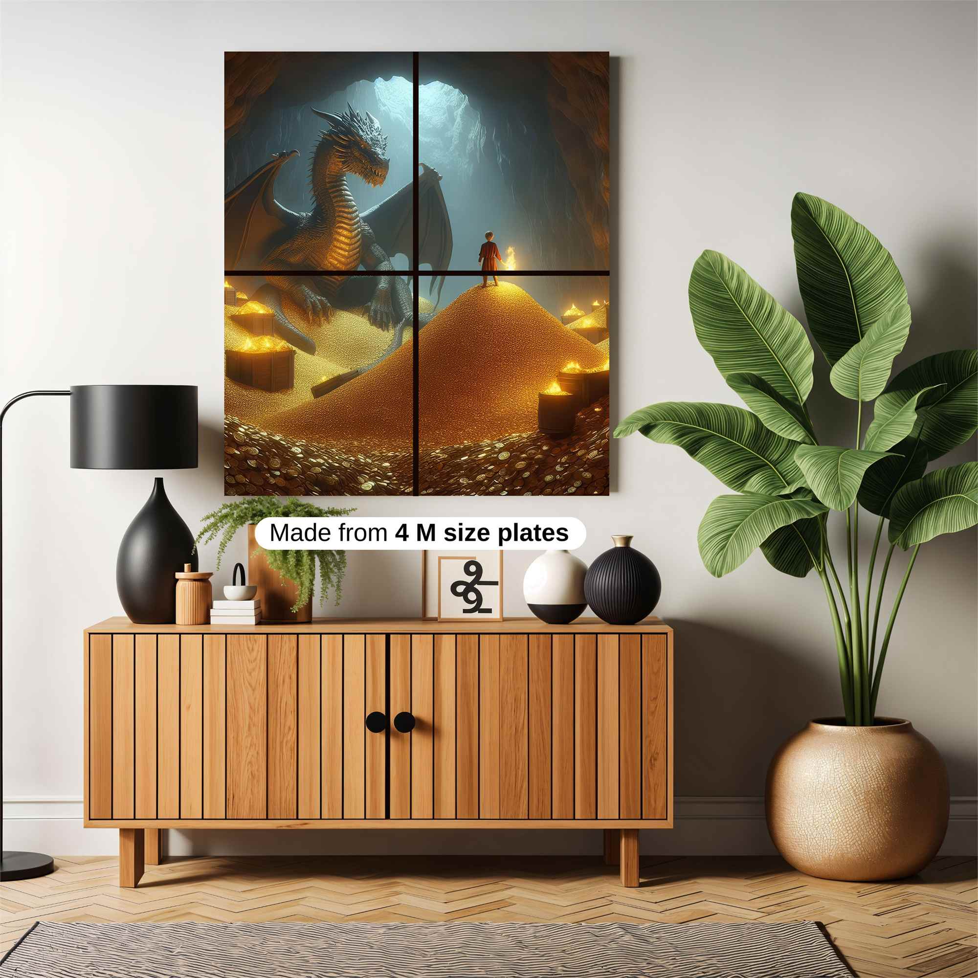 Dragon Hoard Safe Wall Magnetic / M