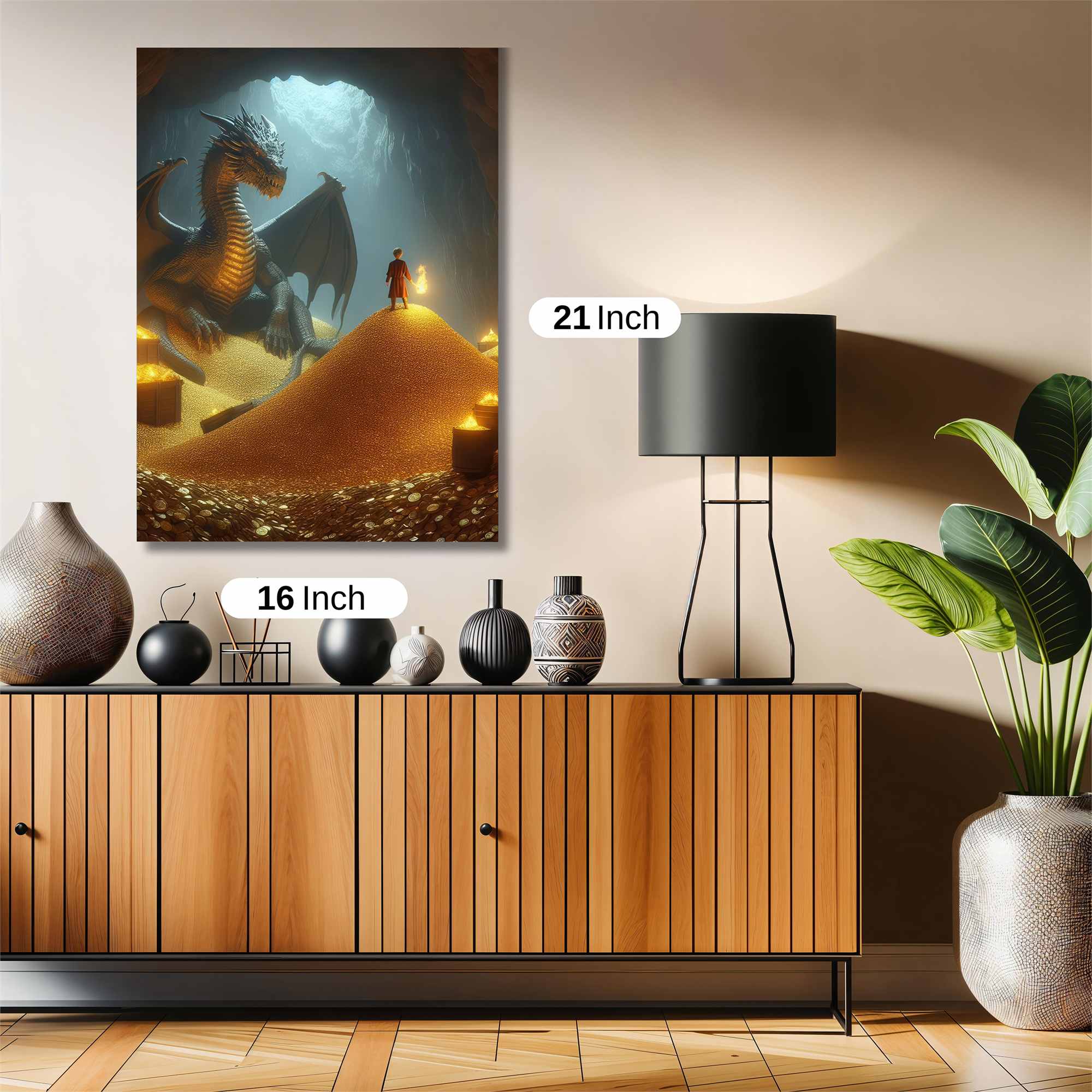 Dragon Hoard Safe Wall Magnetic / M