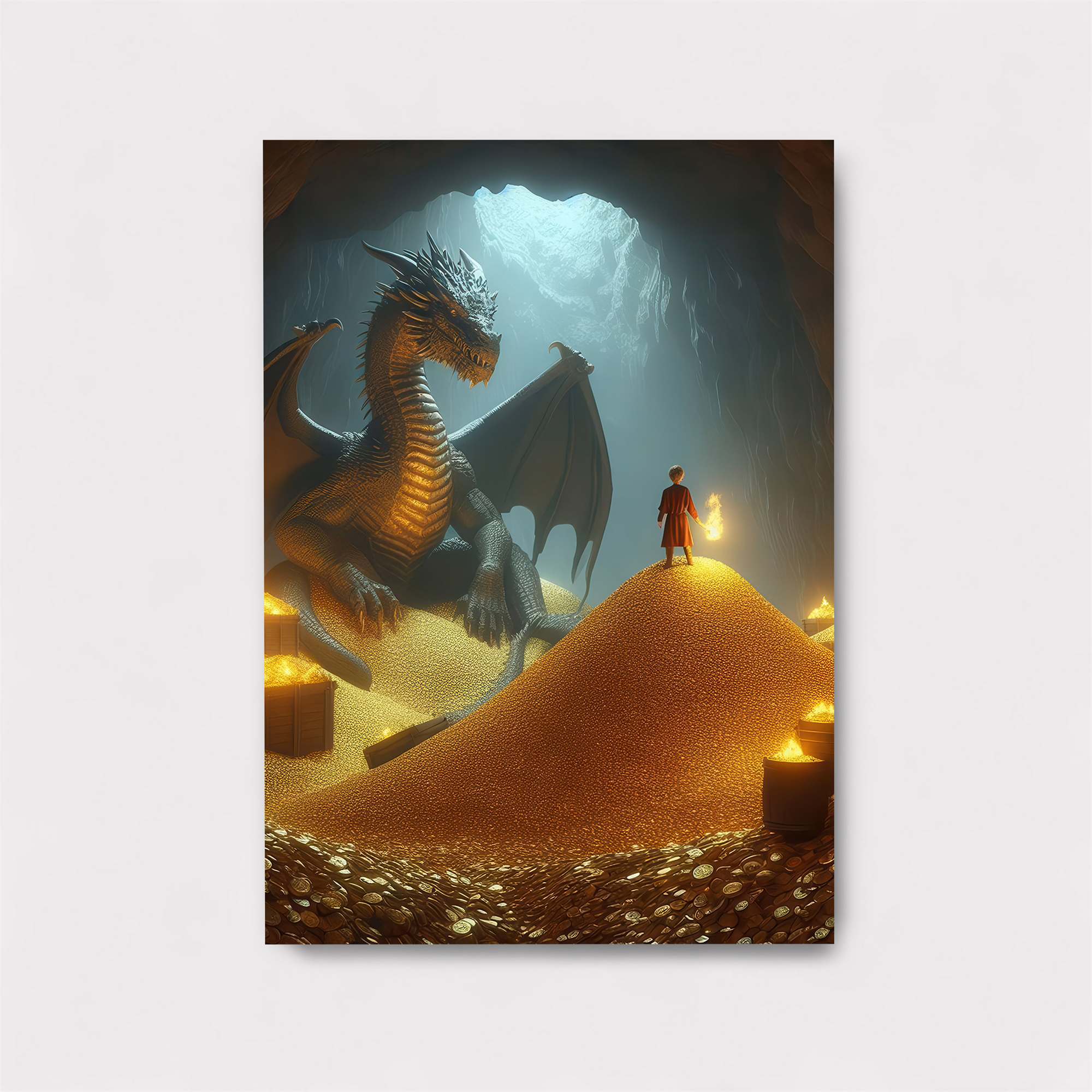 Dragon Hoard Safe Wall Magnetic / M