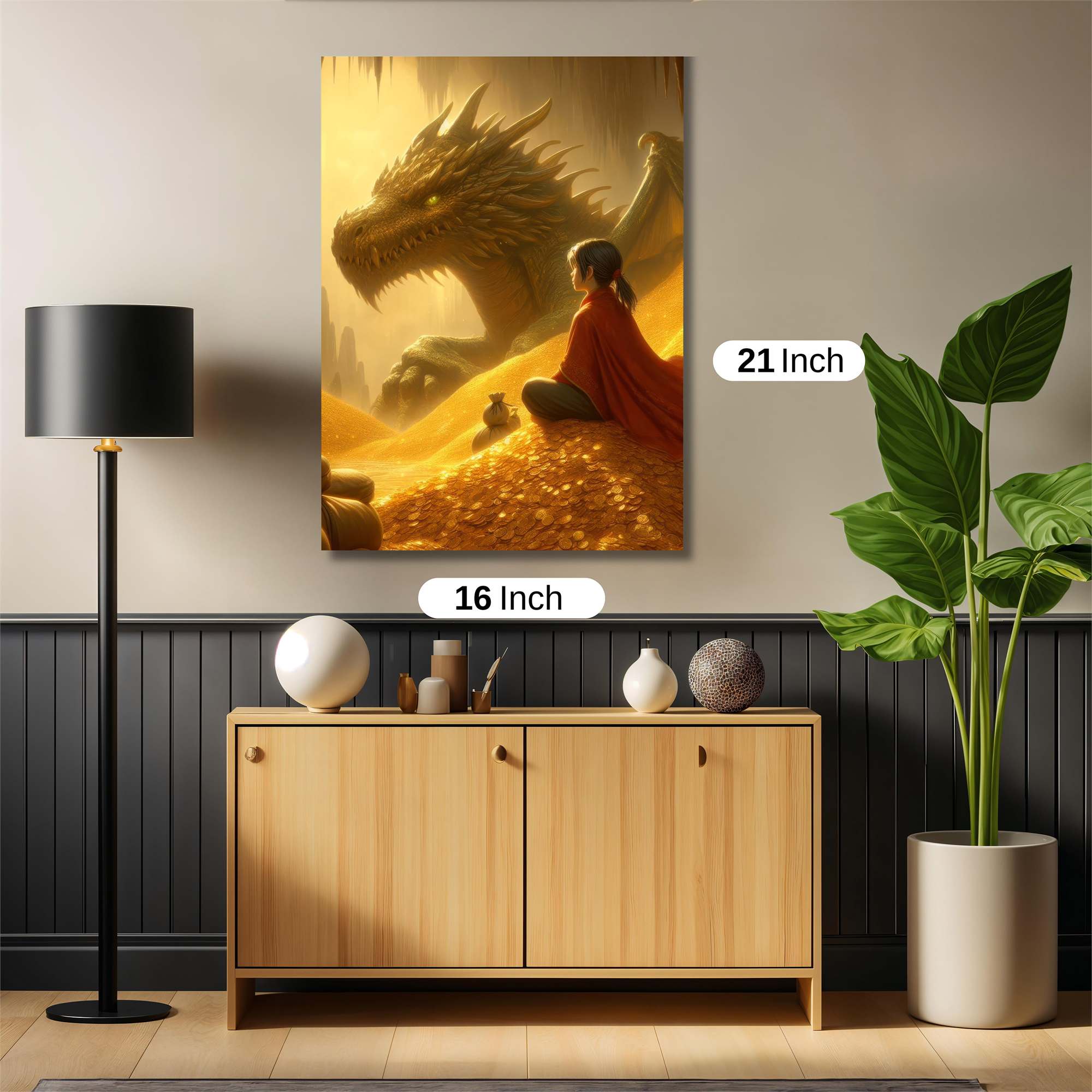 Dragon Harmony Safe Wall Magnetic / M