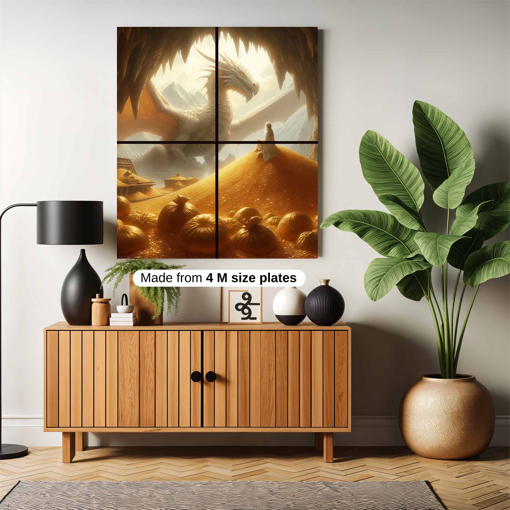 Dragon Serenity Safe Wall Magnetic / M