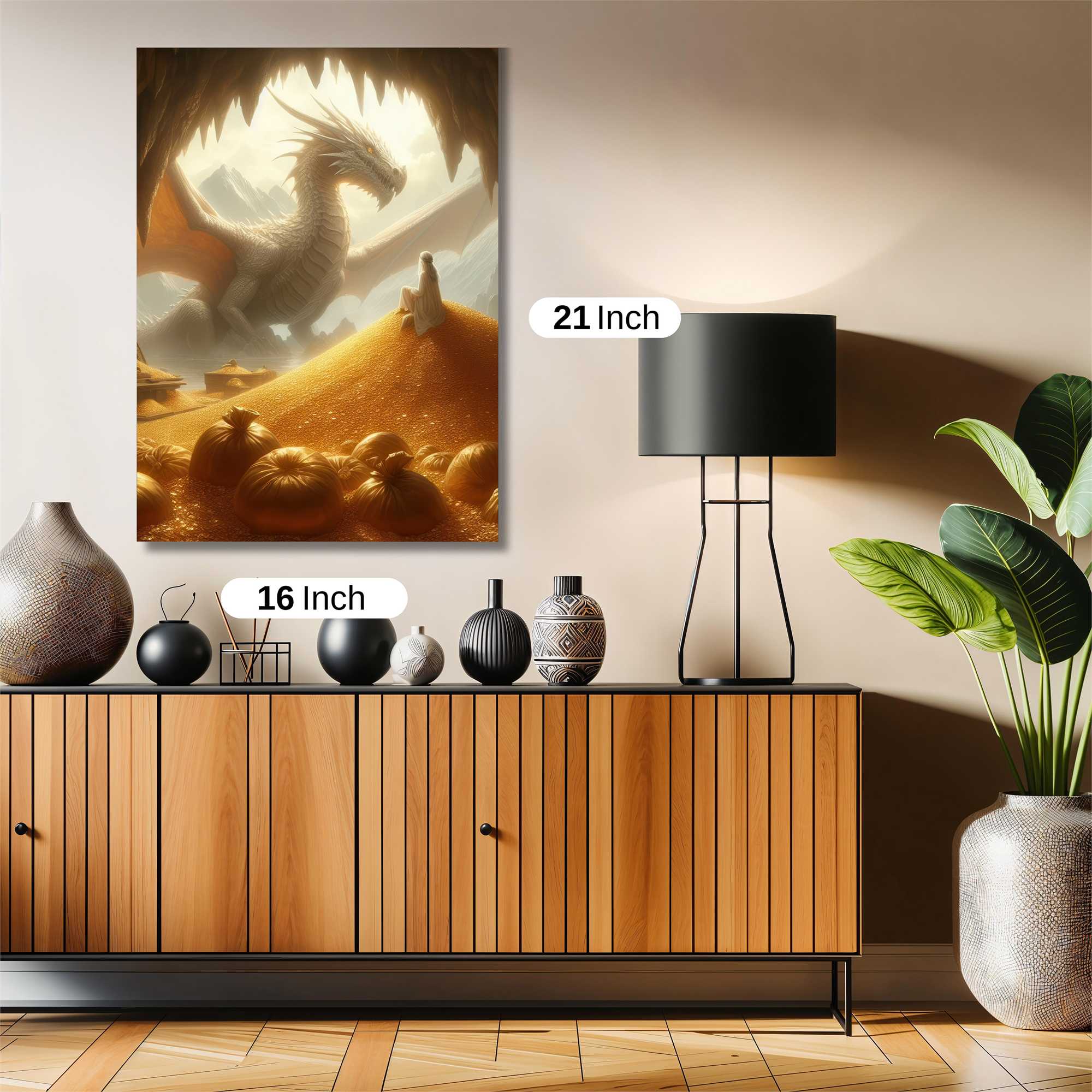 Dragon Serenity Safe Wall Magnetic / M