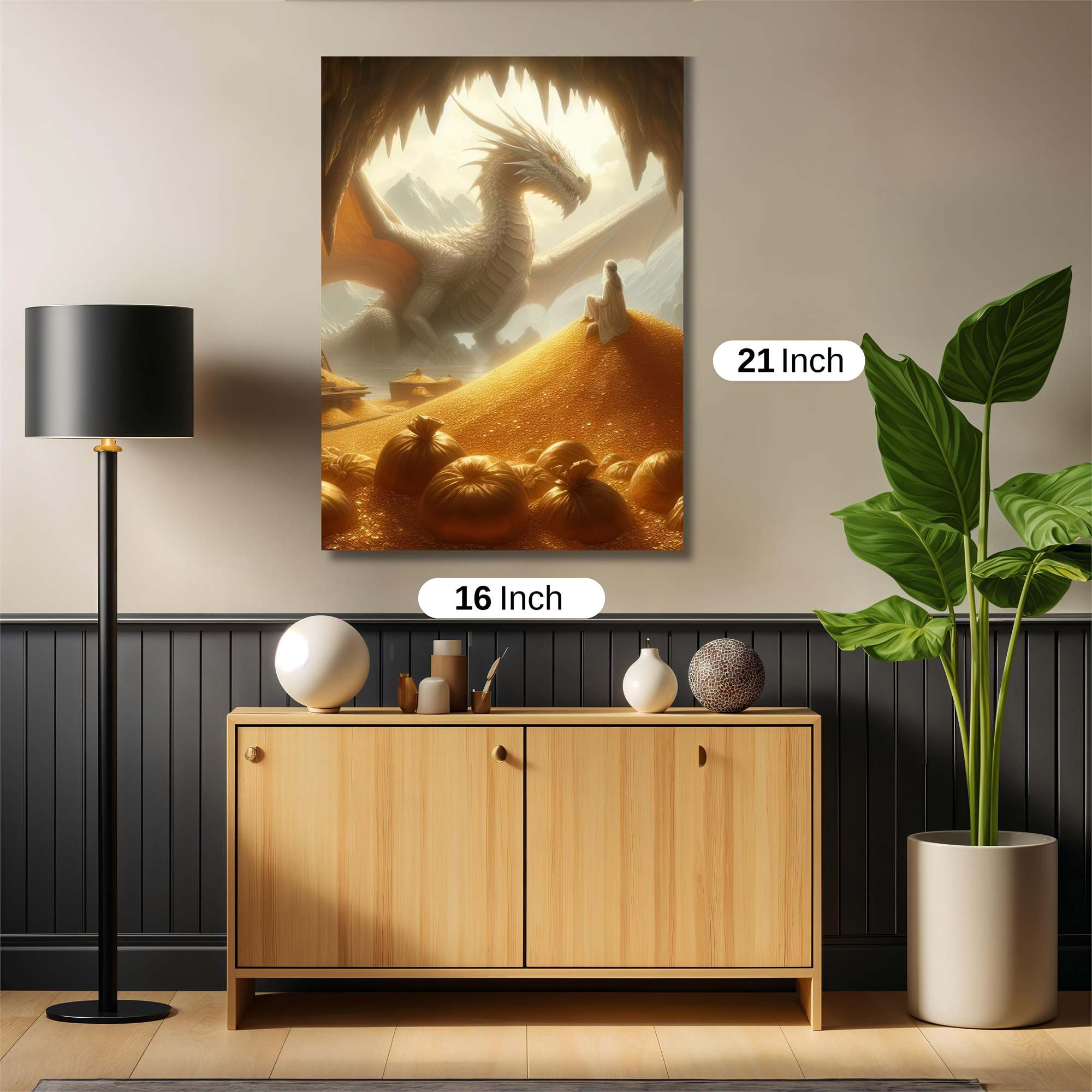 Dragon Serenity Safe Wall Magnetic / M