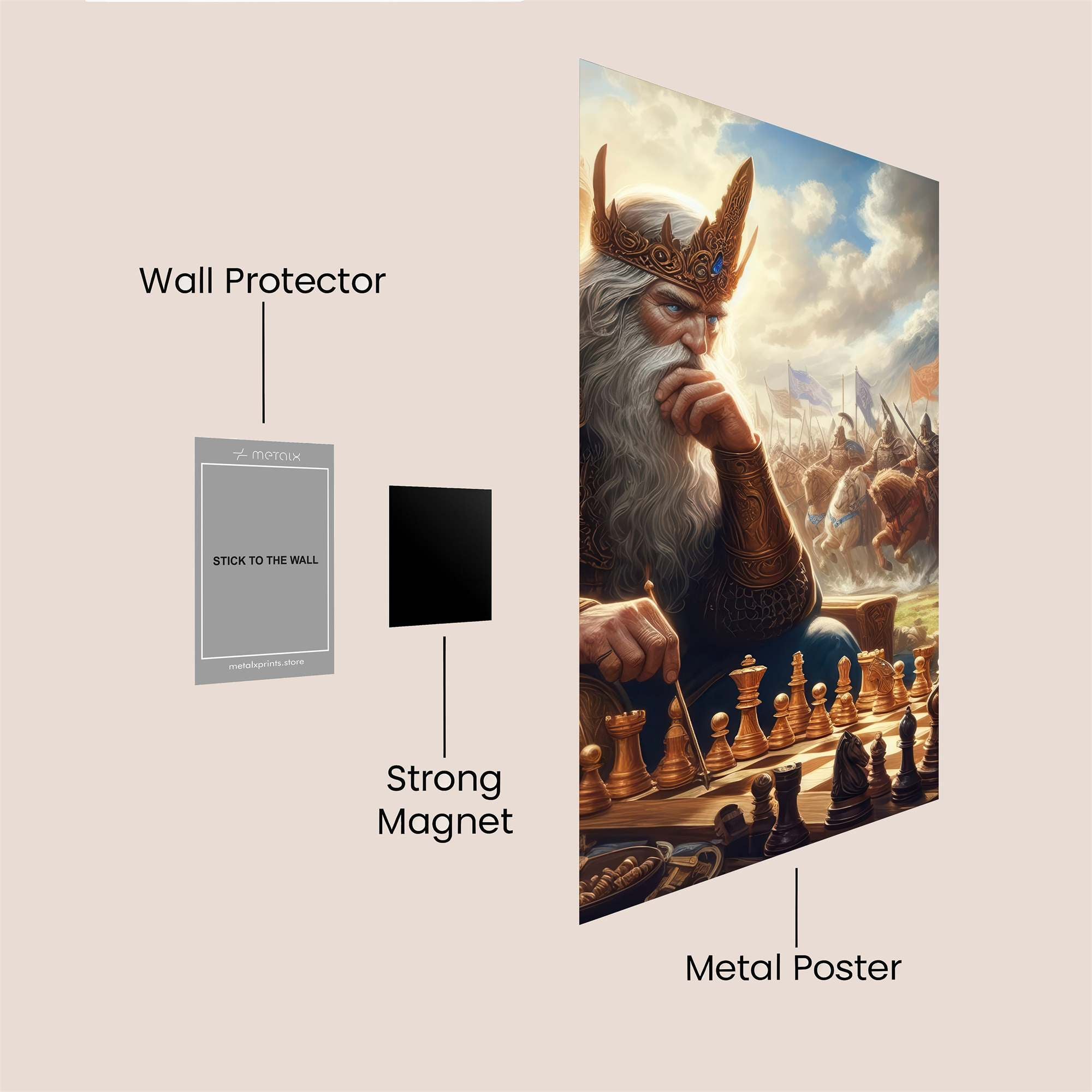 Odin Pensive Safe Wall Magnetic / M