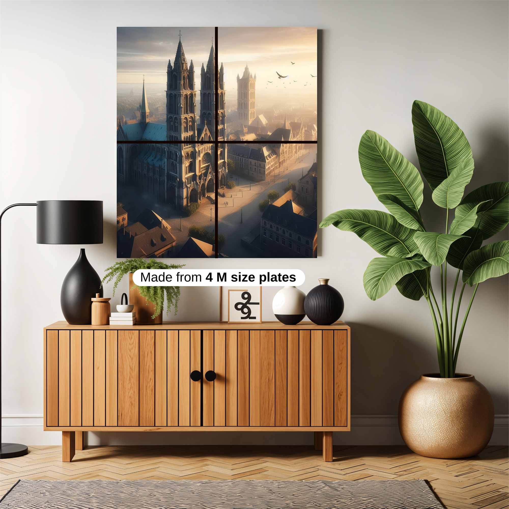 Notre-Dame Dawn Safe Wall Magnetic / M