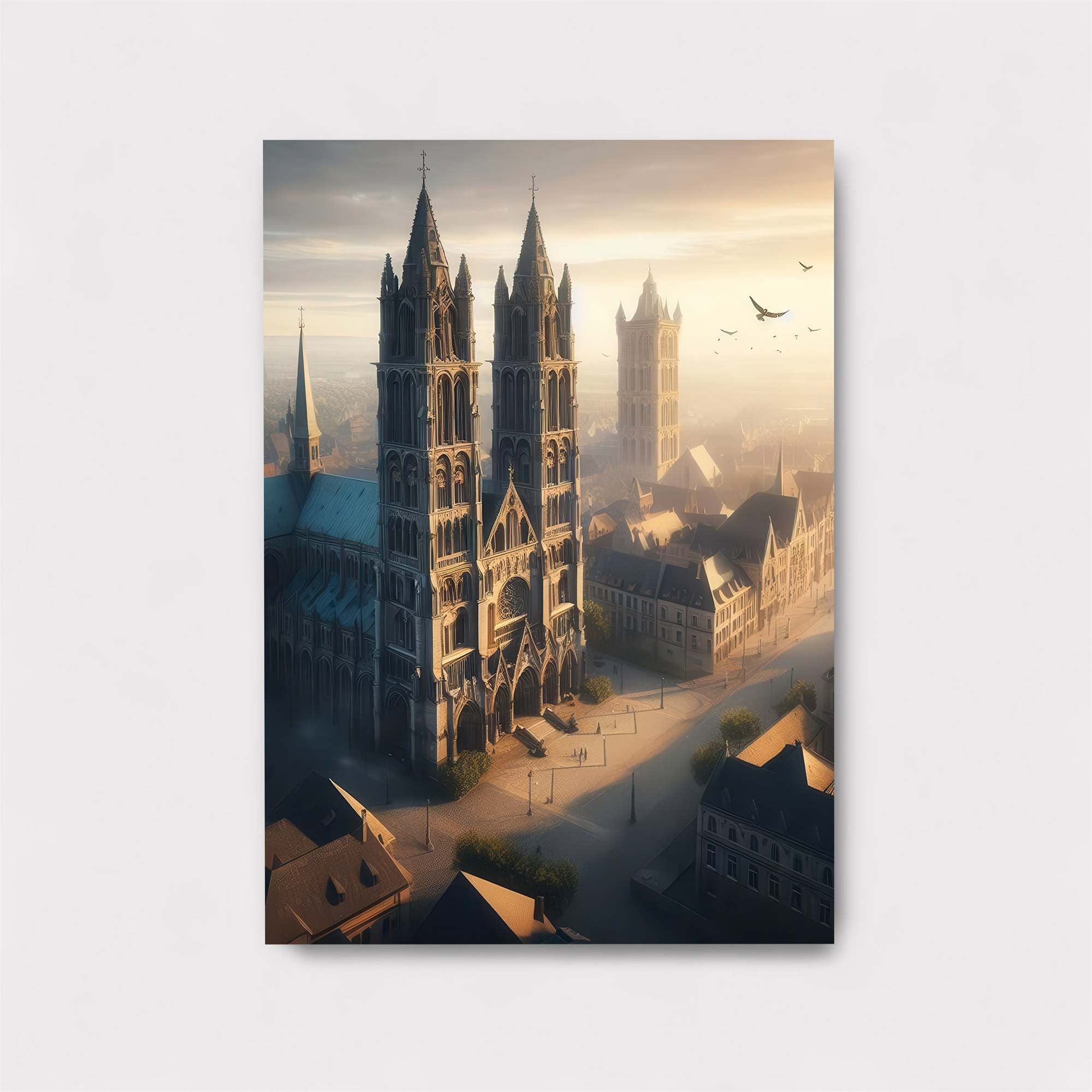 Notre-Dame Dawn Safe Wall Magnetic / M
