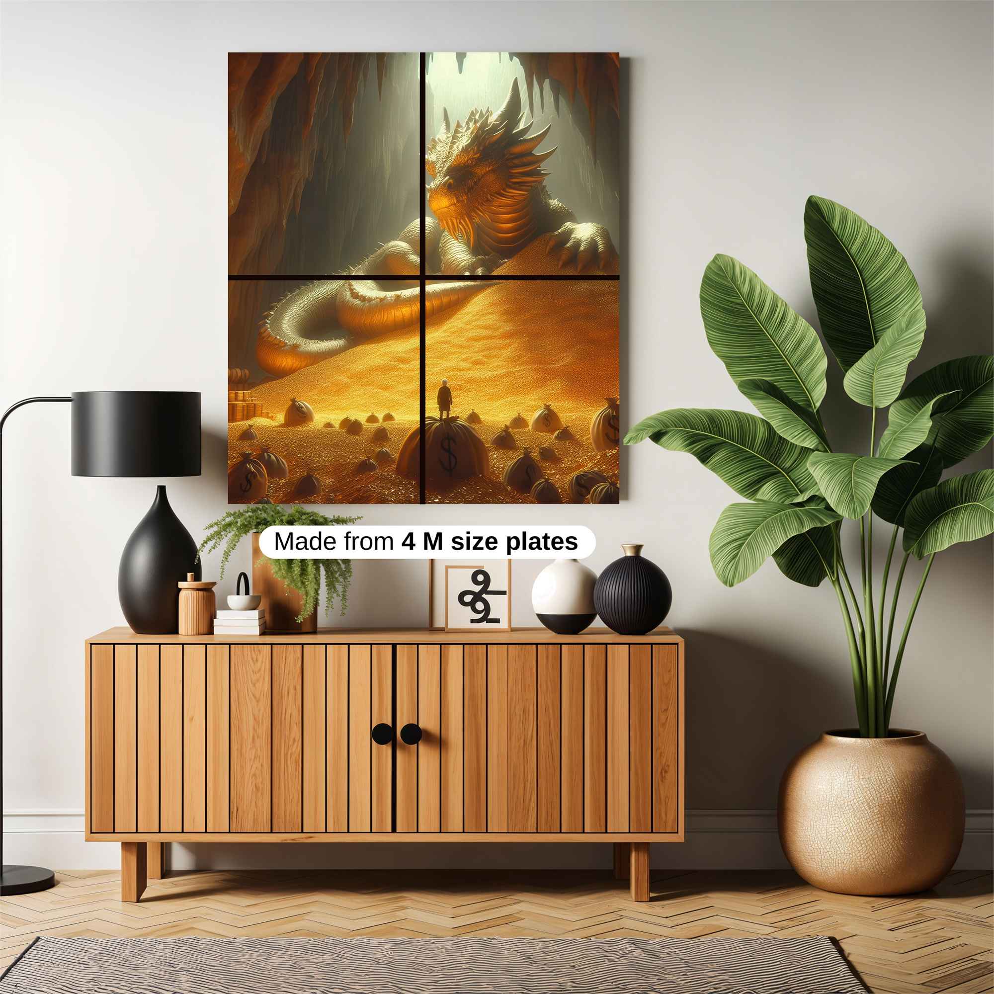 Dragon Hoard Safe Wall Magnetic / M